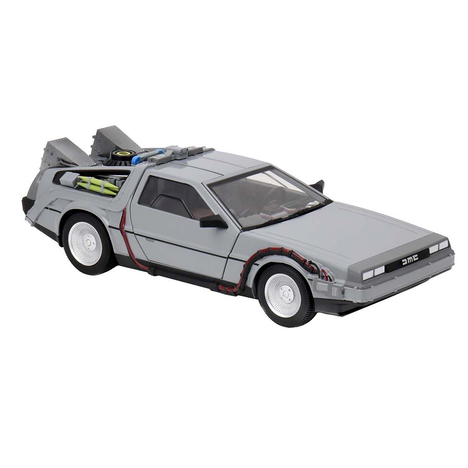 NECA Actionfigur Zurück in die Zukunft DeLorean Diecast Vehicle Time Machine