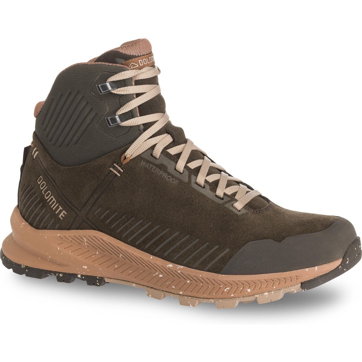 Dolomite Shoe W's Carezza Leather Mid WP Outdoorschuh Vielseitiger, nachhaltiger Damenschuh für Alltag, Reisen und Winter