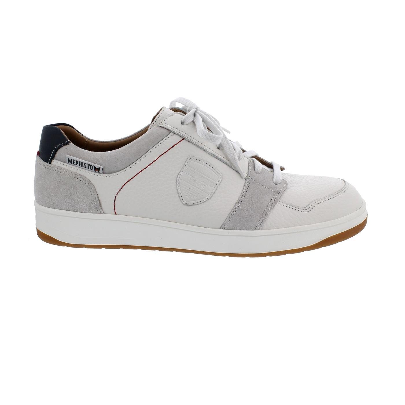Mephisto Hugh Sneaker, Oregon 1330/VE. 3661 /NE. 1545, White, SOFT-AIR Schnürschuh