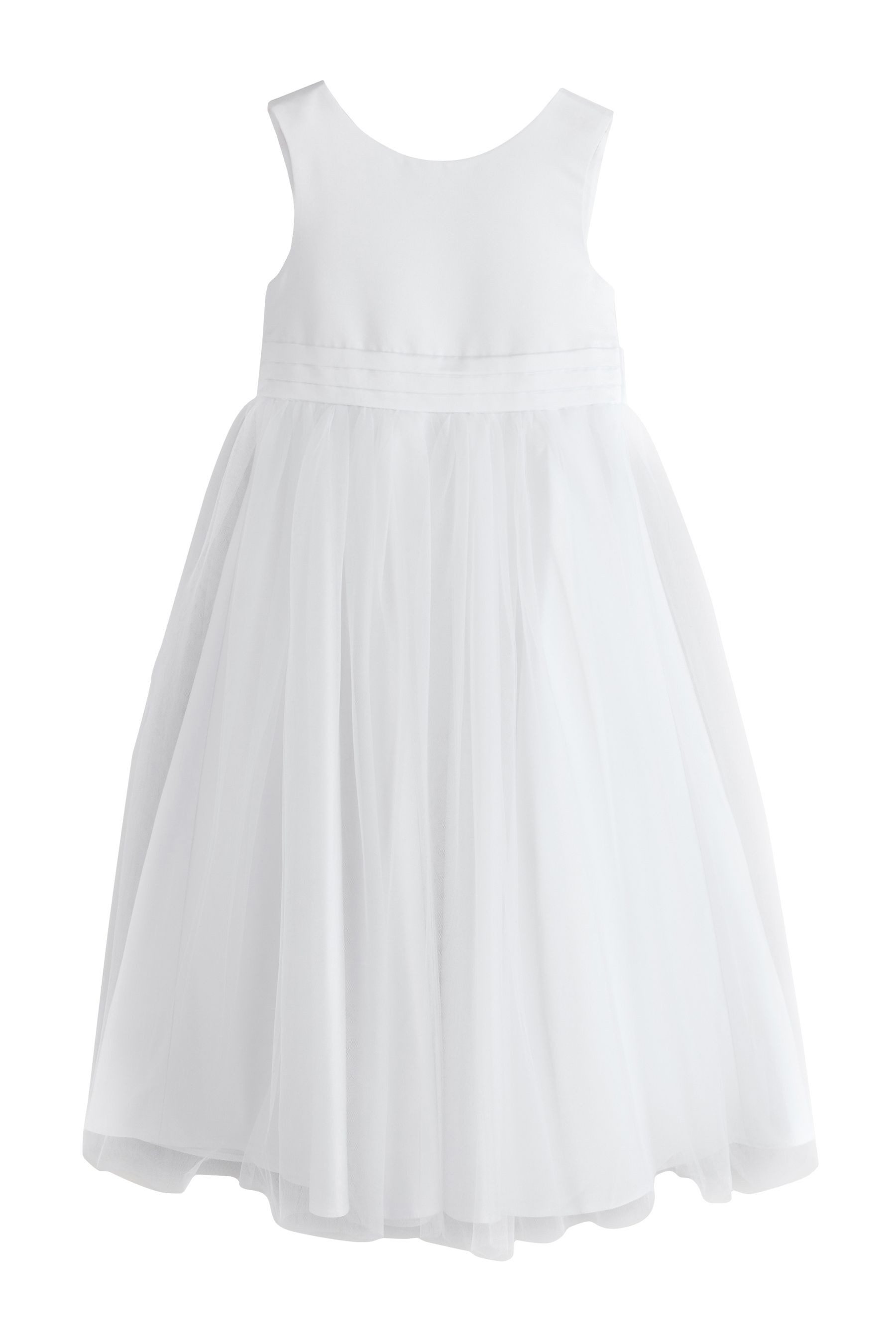 Next Tüllkleid Kleid mit Schleife, Blumenmädchen (1-tlg)
