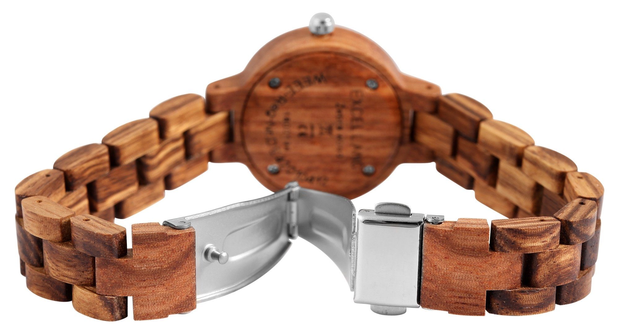 Adelia´s Quarzuhr Armbanduuhr Excellanc Damen Armbanduhr aus Holz /  Holzarmbanduhr, Holzarmbanduhr