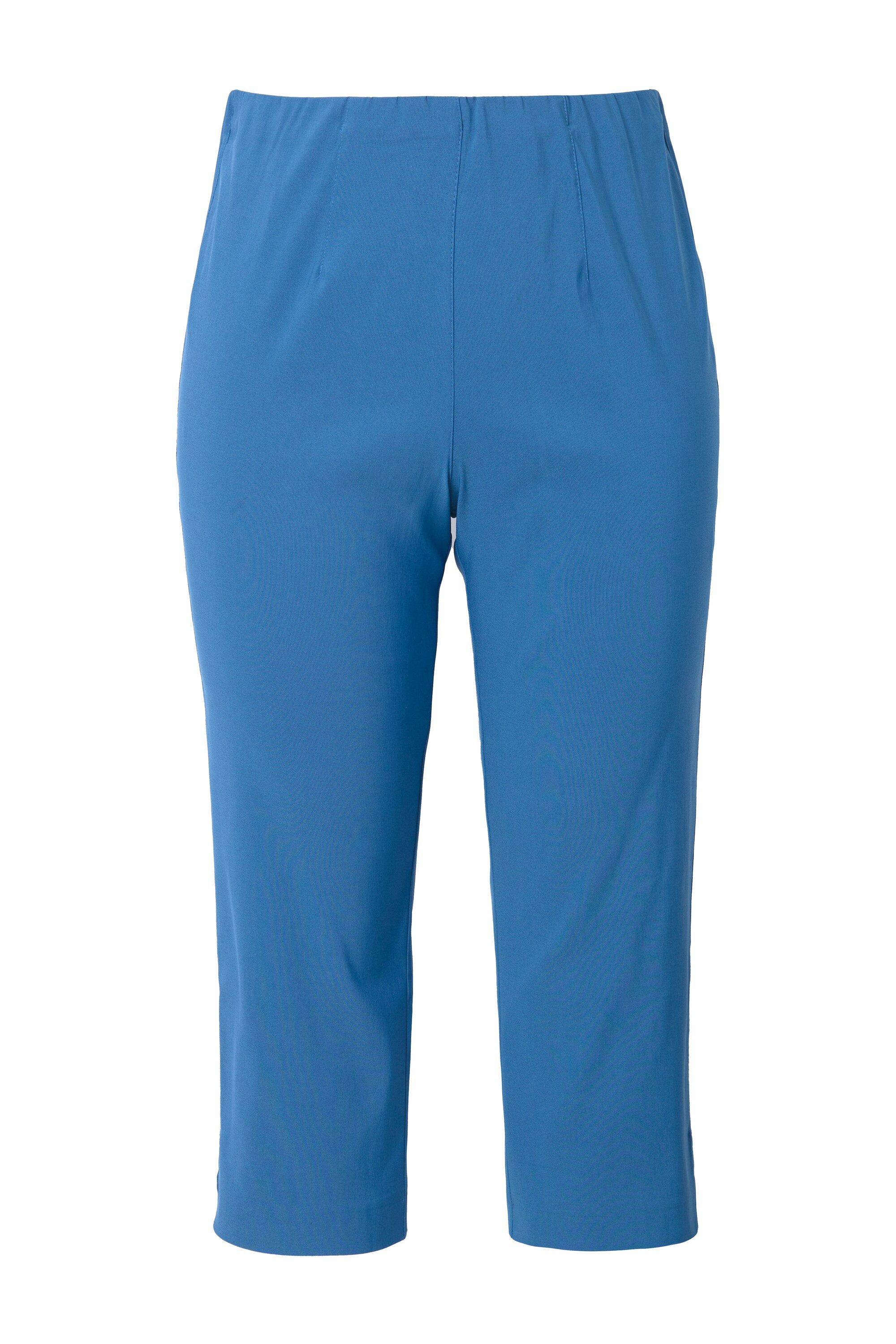 Ulla Popken Funktionshose Bengalinhose wadenlang Elastikbund günstig online kaufen