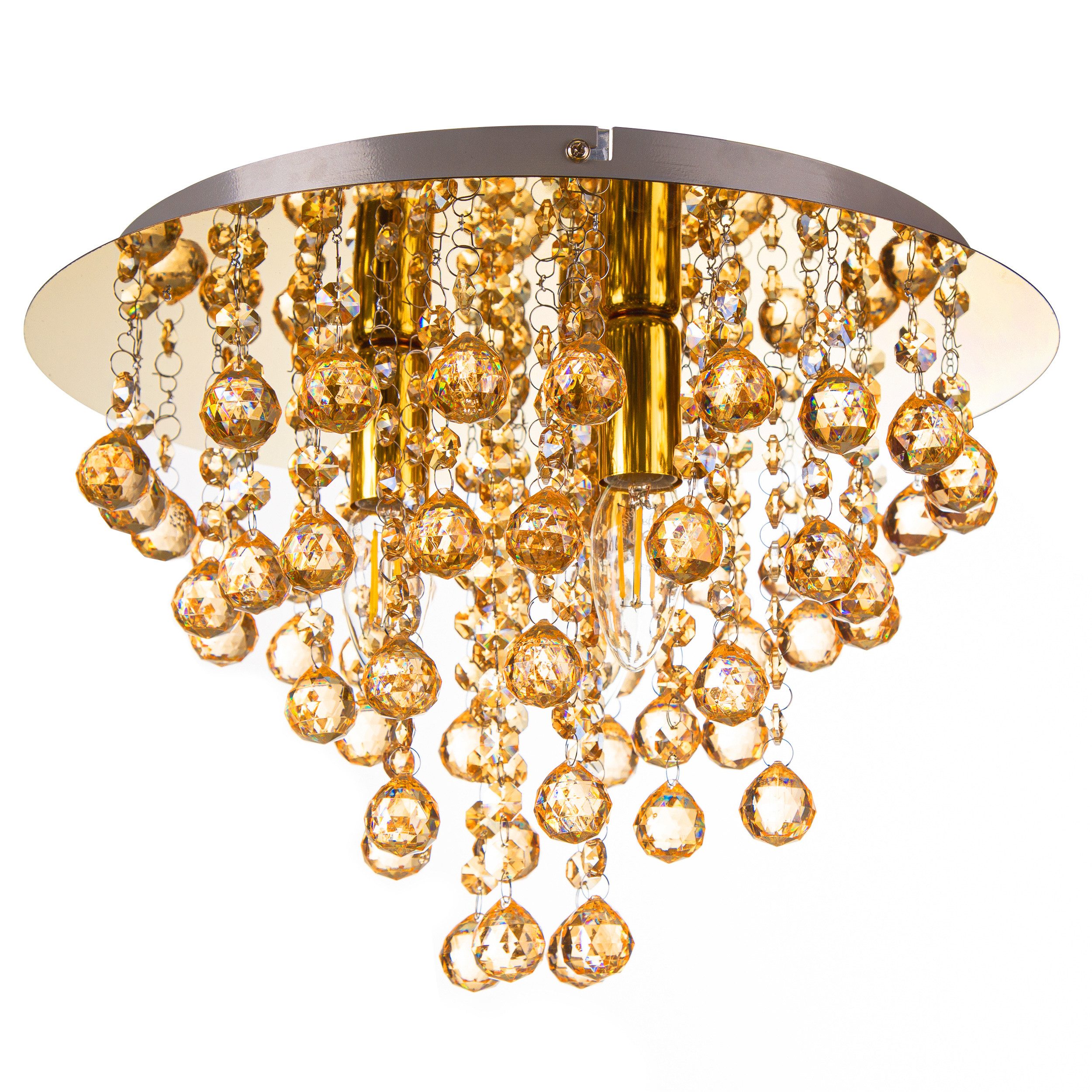 NOWA Deckenleuchte LONDON, ohne Leuchtmittel, Deckenlampe Wohnzimmer-Leuchte Schlafzimmer-Leuchte Flur Küche