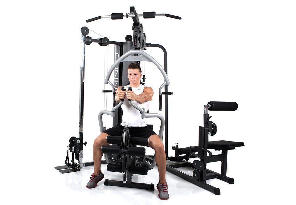 Finnlo by Hammer Kraftstation Autark 6600, 20 Gewichtsblöcke (Seilzug, Butterflystange, Latzug, Ruderfunktion und mehr), max. Benutzergewicht 120 kg, max. Trainingsgewicht 110 kg