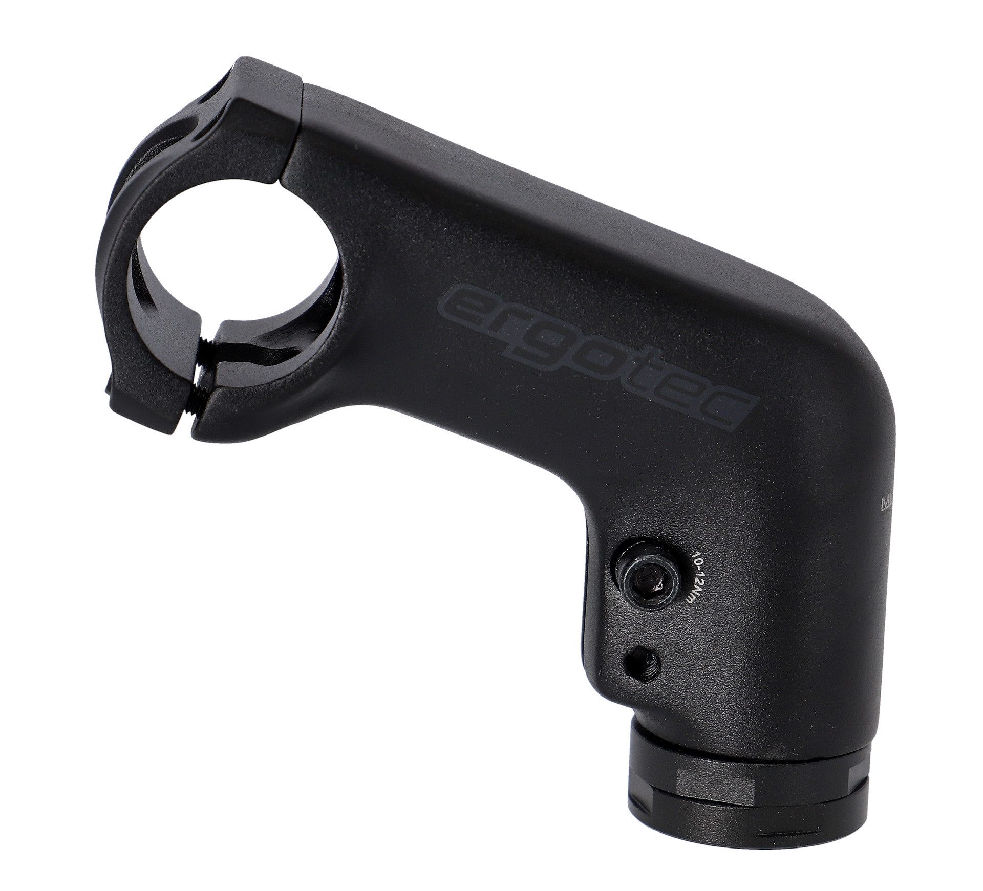 Ergotec Lenkervorbau, A-Head Vorbau Barracuda I mit Einstellring 1 1/8", Ø 31,8mm, 90mm, 20°