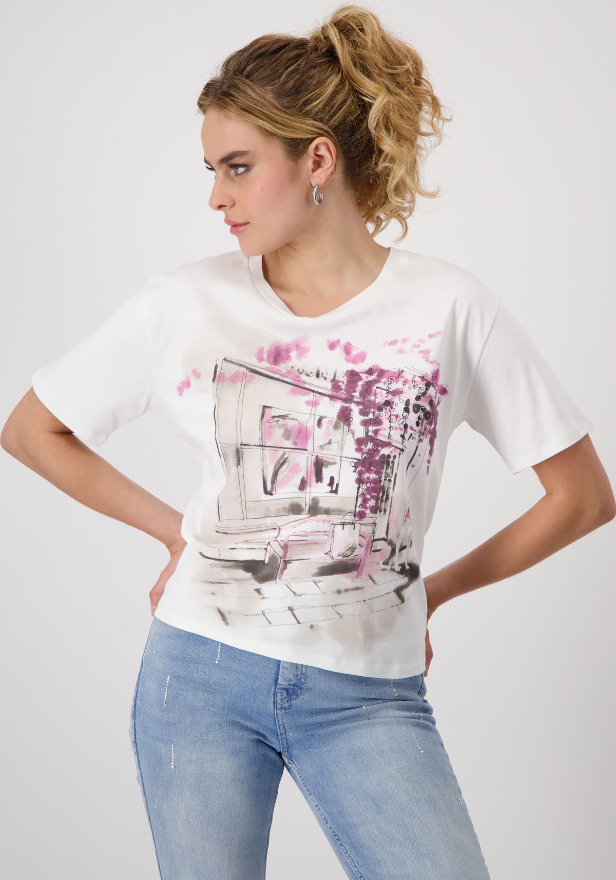 Rundhalsshirt