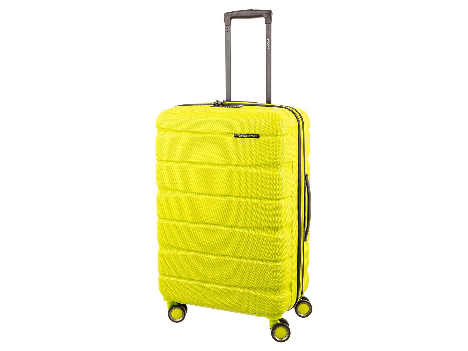 Franky Handgepäckkoffer ABS13 66er Trolley Hartschale, 4 Rollen, Dehnfalte