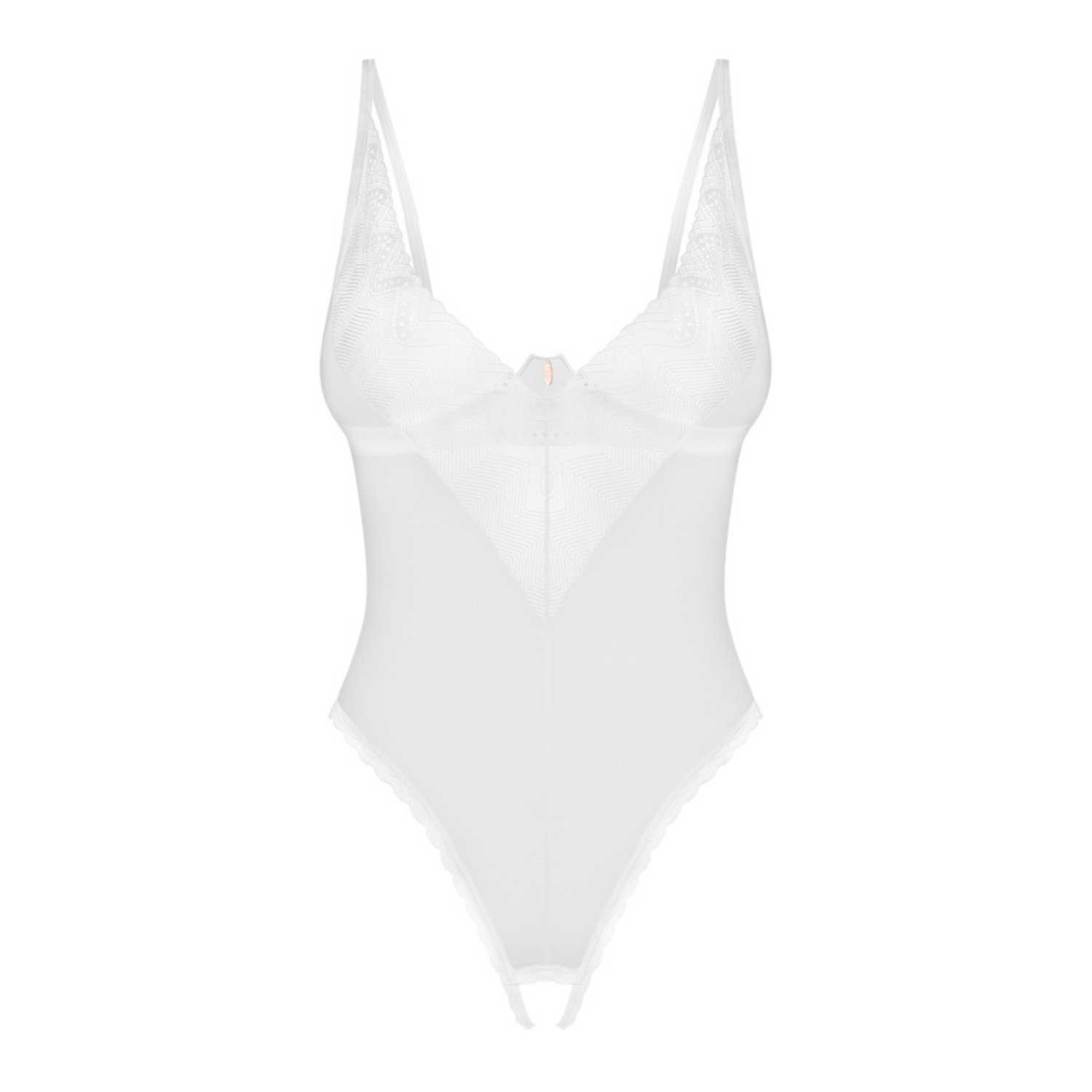 Obsessive Body Body ouvert Alissium weiß sexy