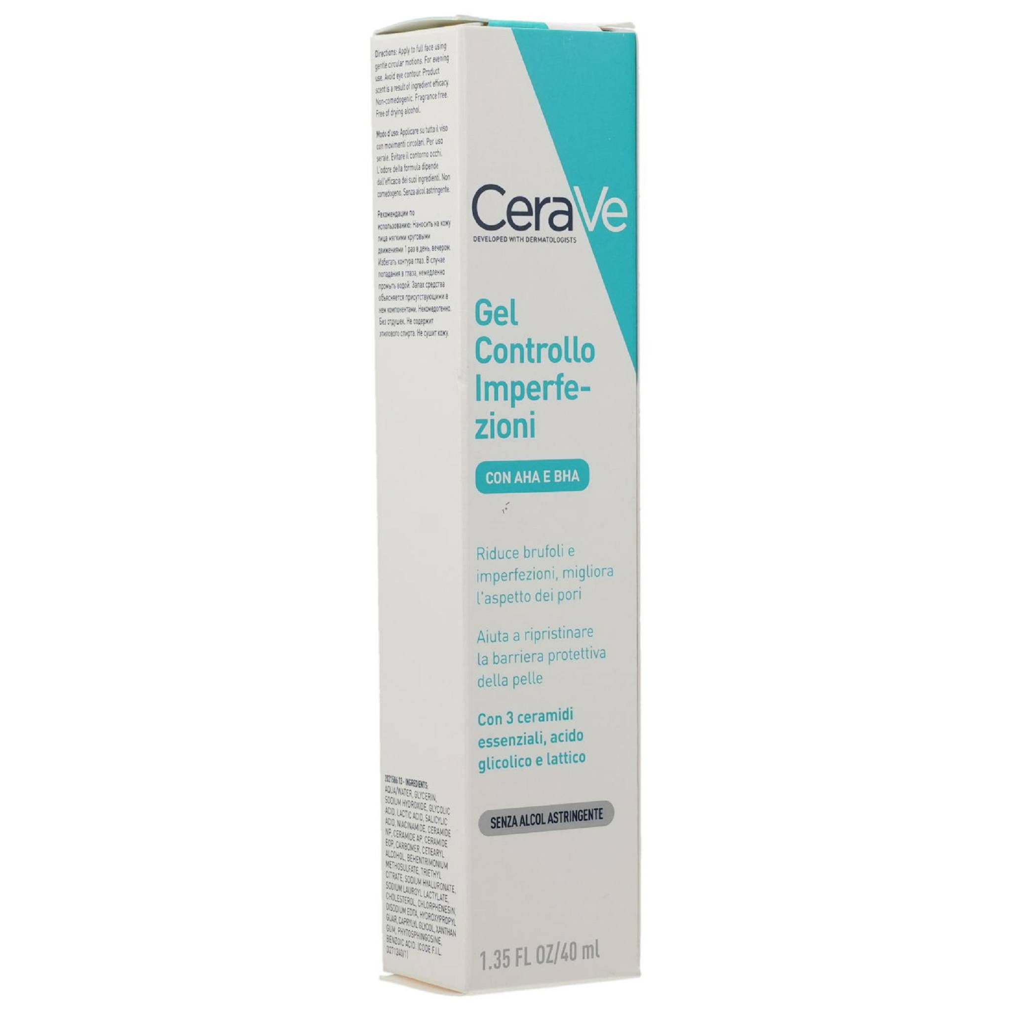 Cerave Gesichtspflege Anti-Unreinheiten Gel 40ml PZN 18168763