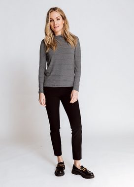 Zhrill Sweatshirt ABIGAIL Sweatshirt Schwarz (0-tlg)