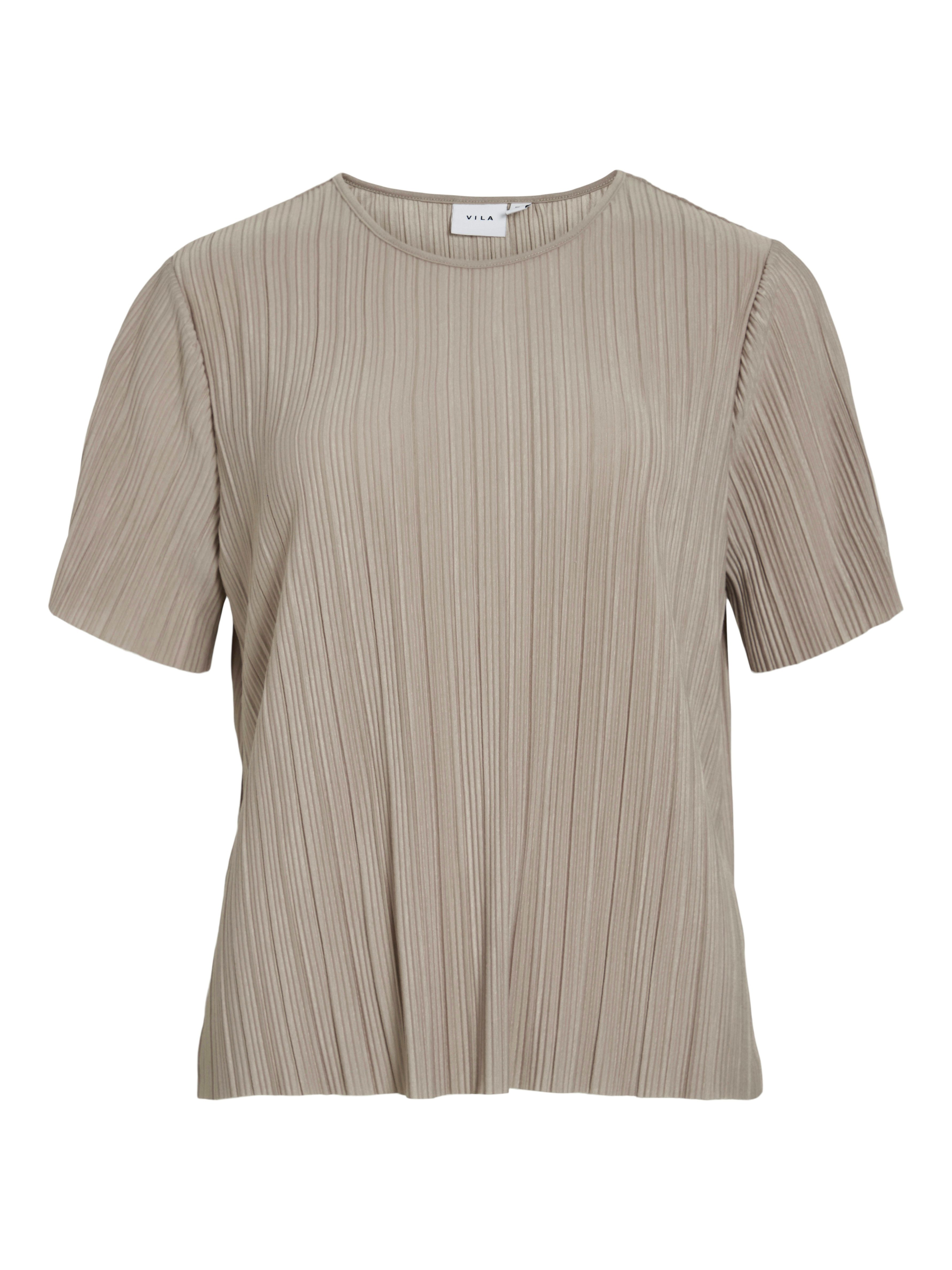 Vila Kurzarmshirt VIPLISA O-NECK S/S TOP - NOOS günstig online kaufen