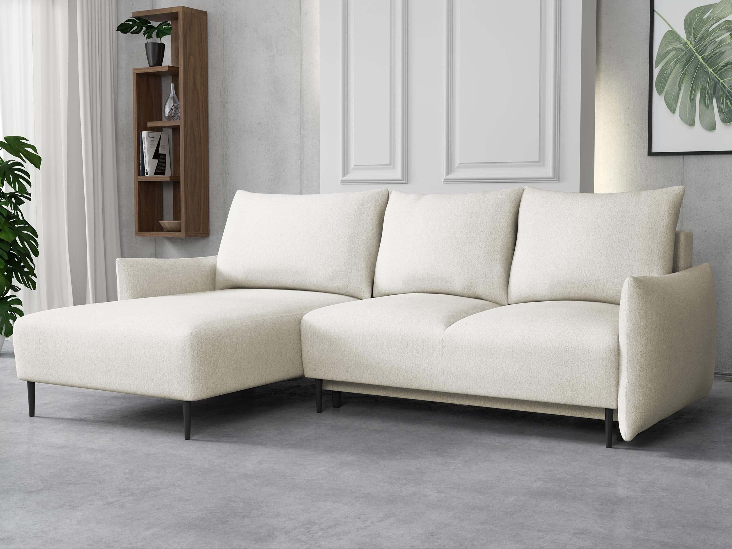 MIRJAN24 Ecksofa Santi L, mit Bettkasten günstig online kaufen