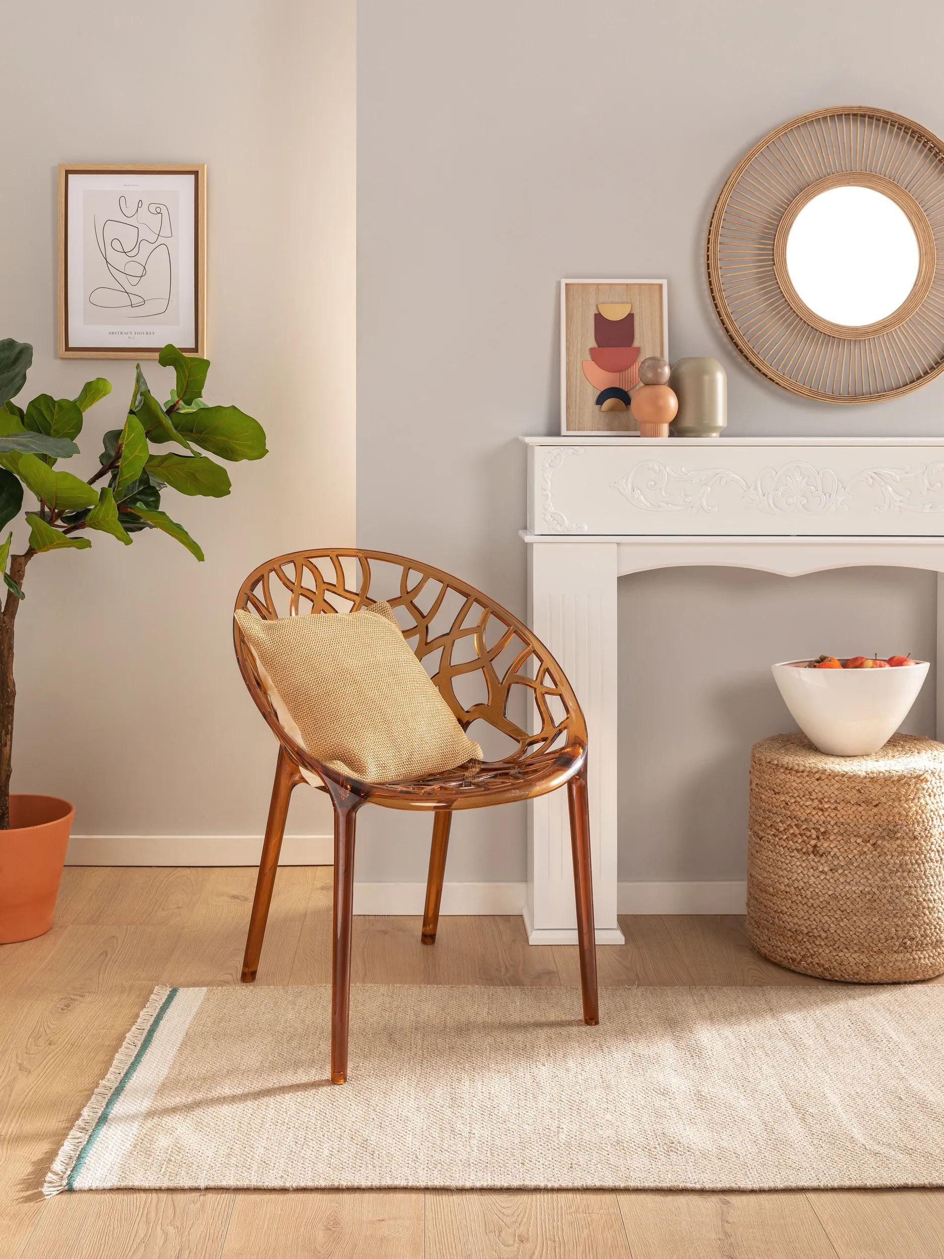 benuta Wollteppich Karla, rechteckig, Höhe: 5 mm, Wolle, Teppich Wohnzimmer, Schlafzimmer, Esszimmer, Flur, Hygge