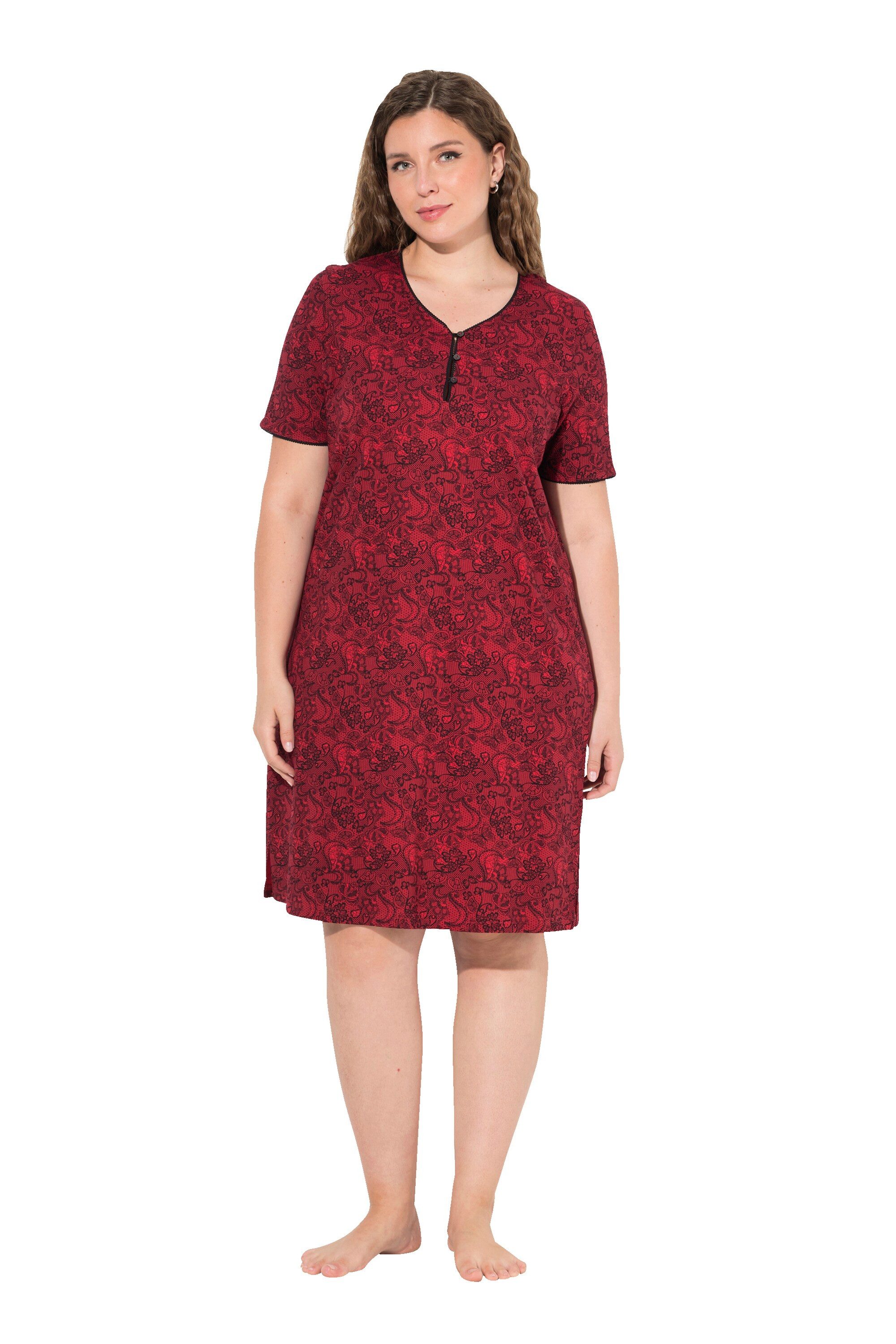 Ulla Popken Bigshirt Bigshirt 2er-Pack Zierkanten günstig online kaufen