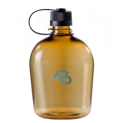 A. Blöchl Feldflasche Feldflasche, US GEN. II coyote-transparent 1000 ml, Tritankunststoff, Inhalt ca. 950 ml