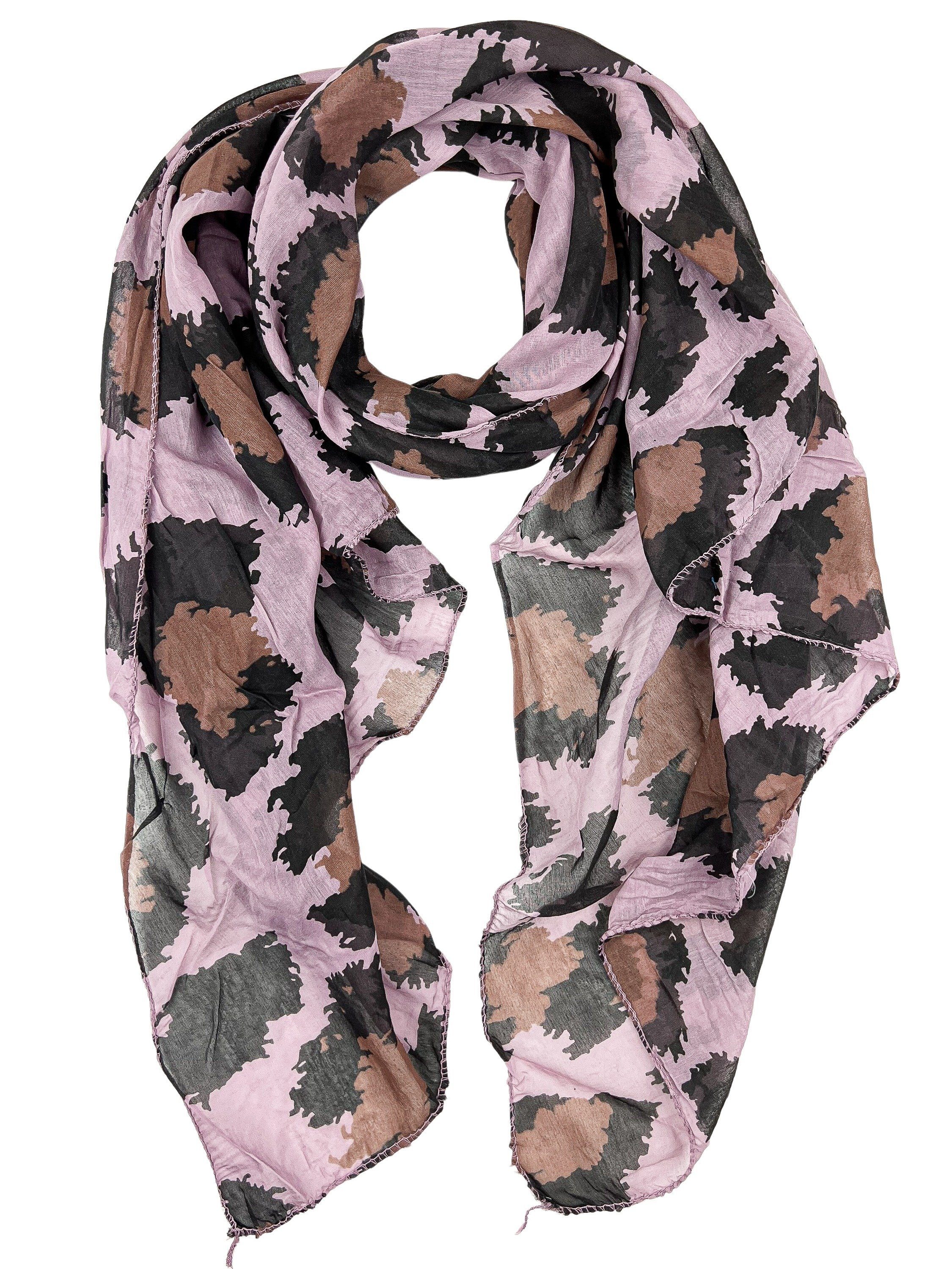 COLLEZIONE ALESSANDRO Modeschal Big Leo, (1-St), Made in Italy, mit Seidena günstig online kaufen