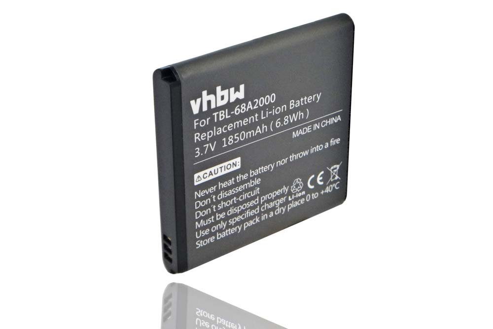 vhbw passend für Falk Ibex Portable Mini 150Mbps 3G Mobile, TL-MR11U, Akku 1850 mAh