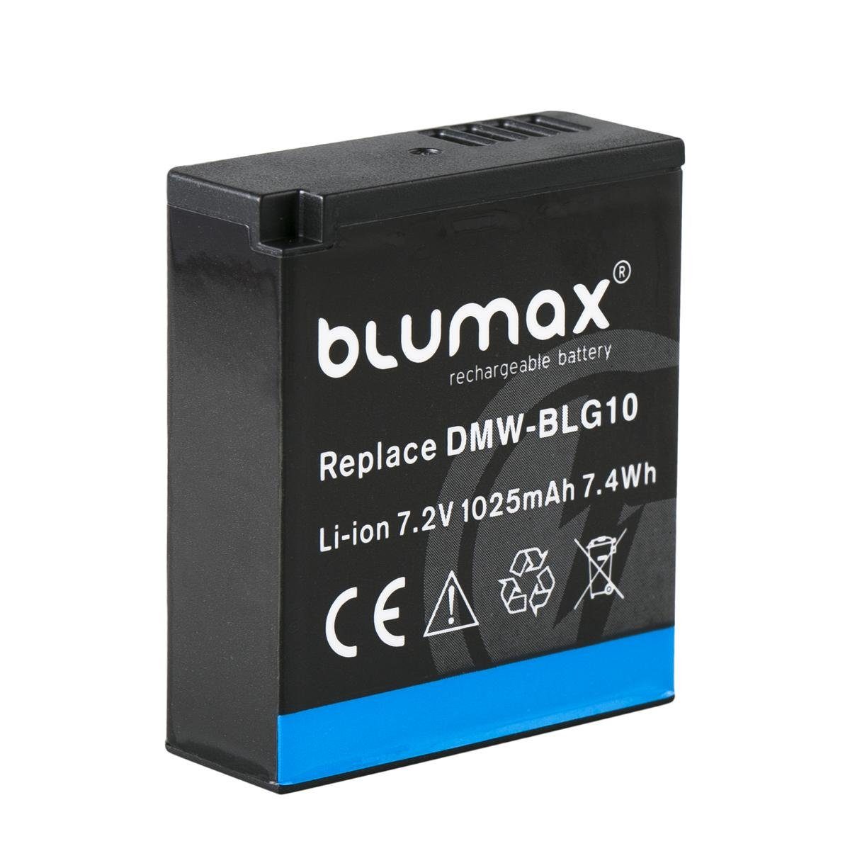 Blumax Akku passend für Panasonic DMW-BLG10E 1025 mAh7,2V Kamera-Akku