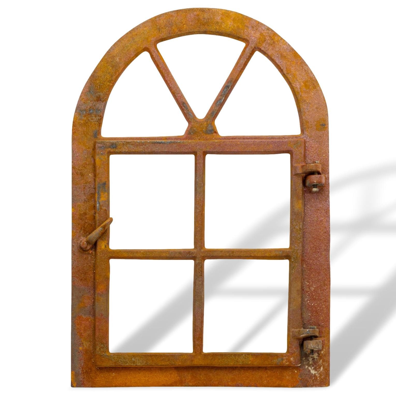 Dekoobjekt Stallfenster Fenster zum Öffnen Scheunenfenster Rost Eisenfenster wie