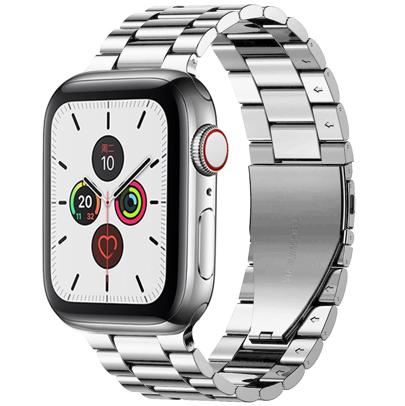 Kompatibel 42/44/45/49mm Smartwatch-Armband mit Apple FELIXLEO Uhrenarmband Watch Ultra