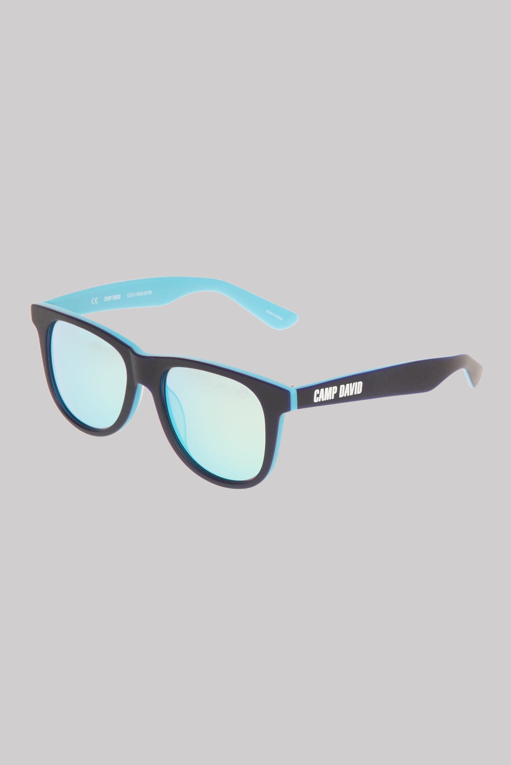 CAMP DAVID Sonnenbrille (ca. 17 x 15 x 15 cm) Print blau | Sonnenbrillen