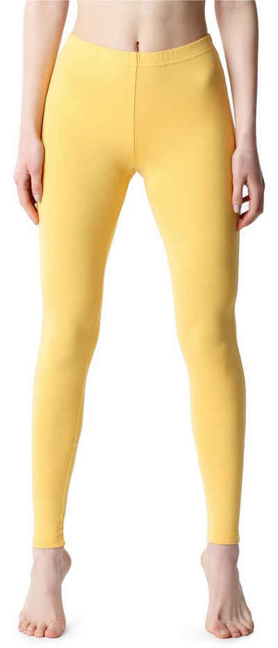 Bellivalini Leggings Damen Lange Hose Freizeithose mit weitem Bein BLV50-203 (1-tlg) aus Viskose