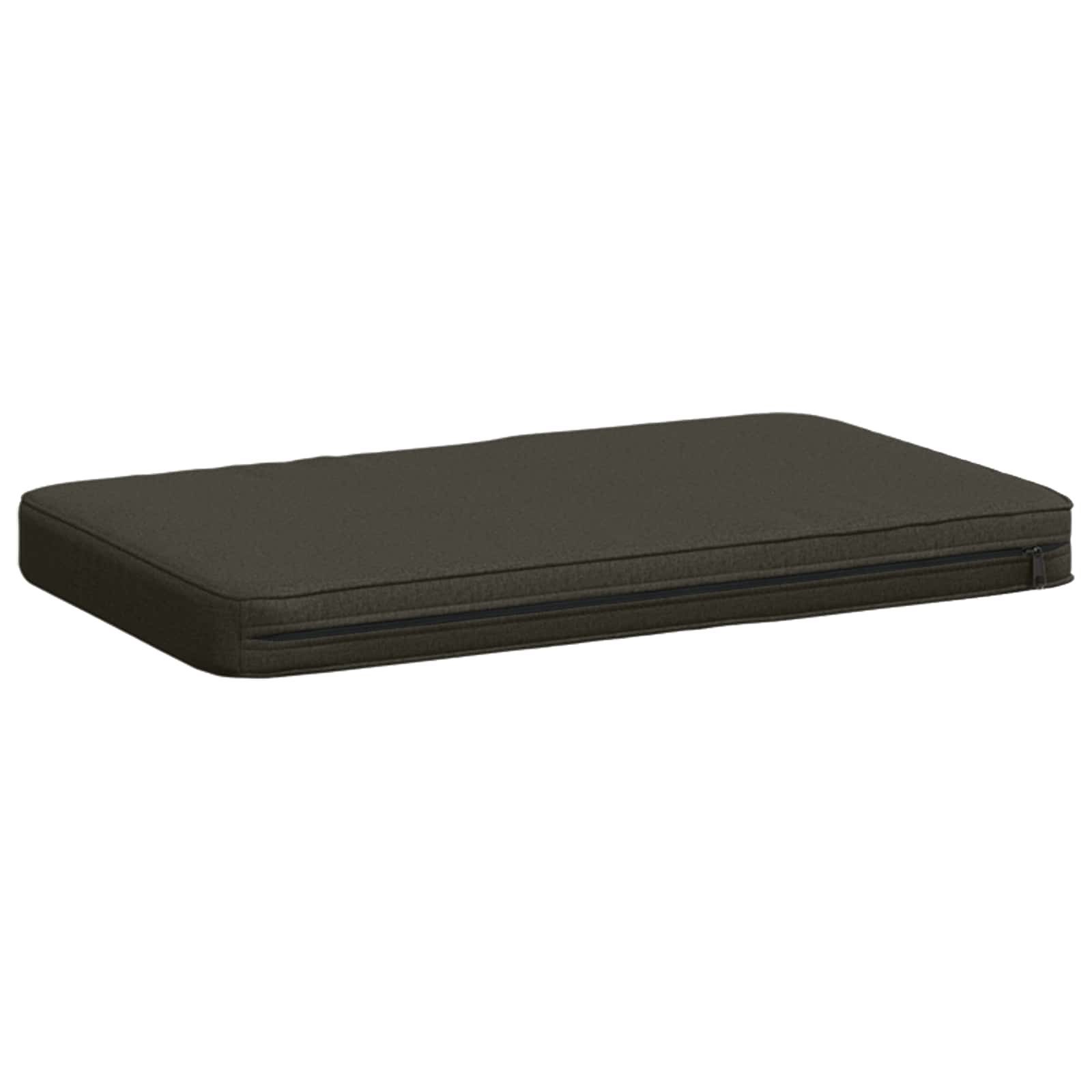 vidaXL Sitzauflage 1-teiliges Bankkissen VUGHT 100 % Polyester Anthrazit, (1 St) – Bild 5 von 5