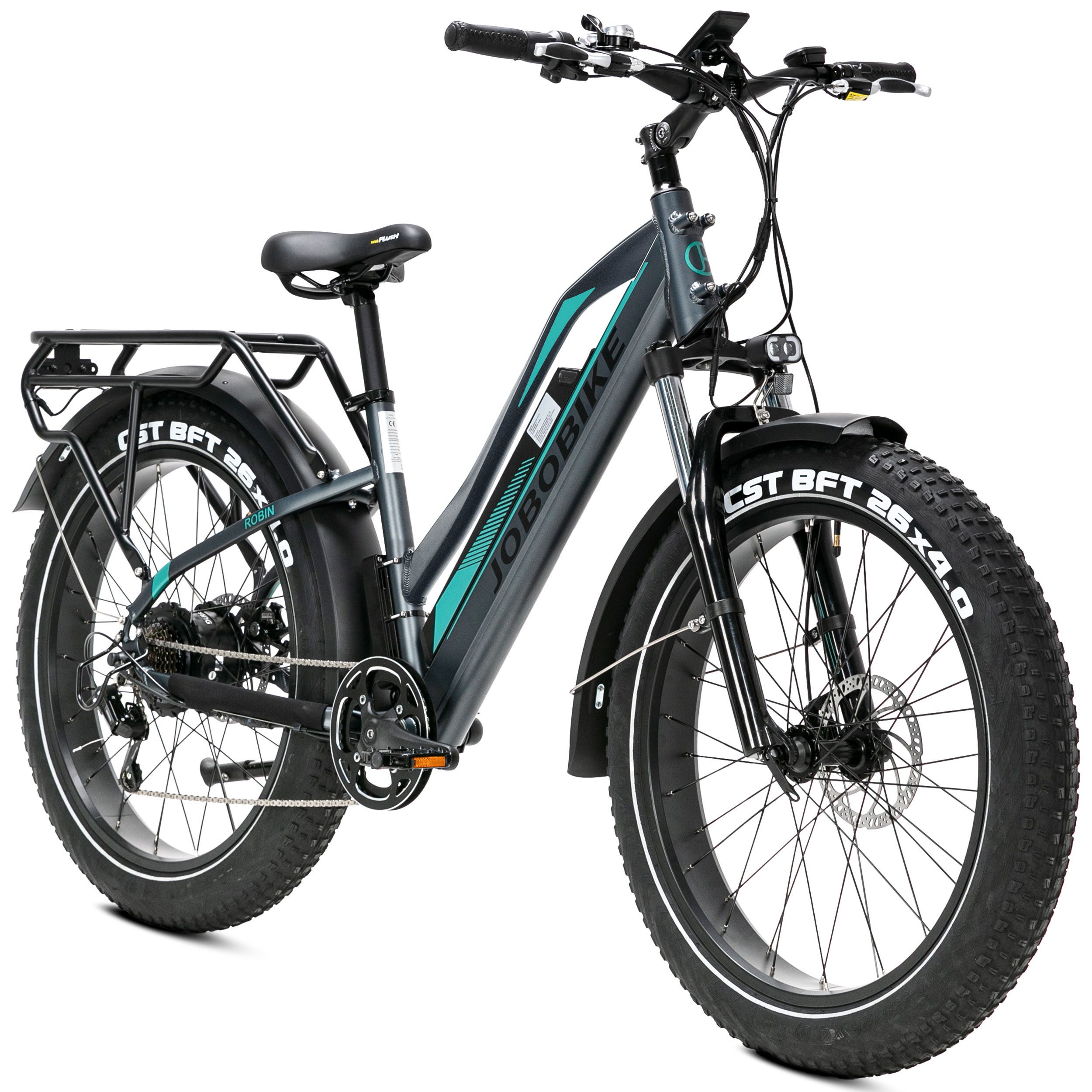 E-Bike Mountainbike Mountainbike Robin 26*4 Zoll für Damen und Herren, Fatbike