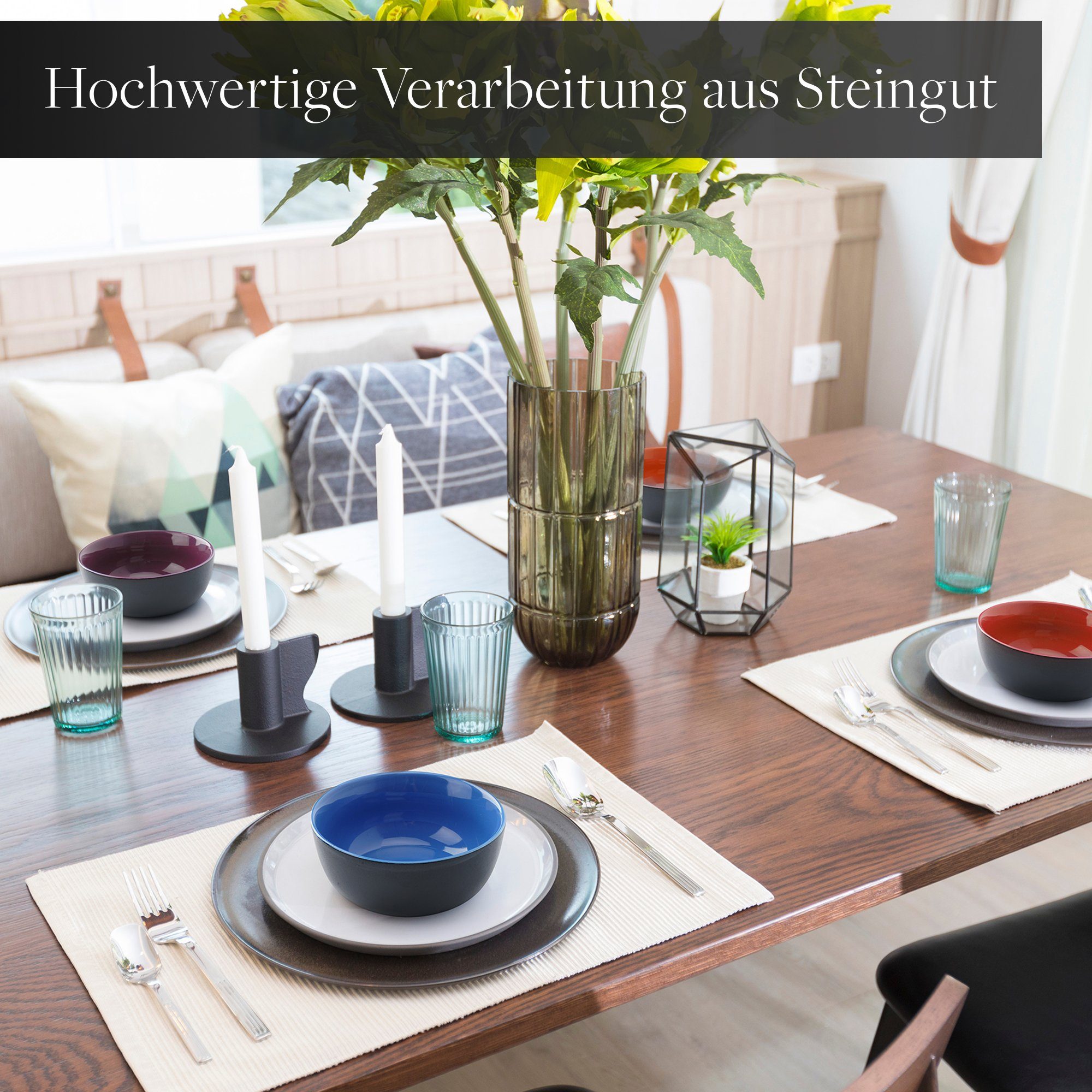 MiaMio Müslischüssel Schüssel Set Le Papillon Kollektion