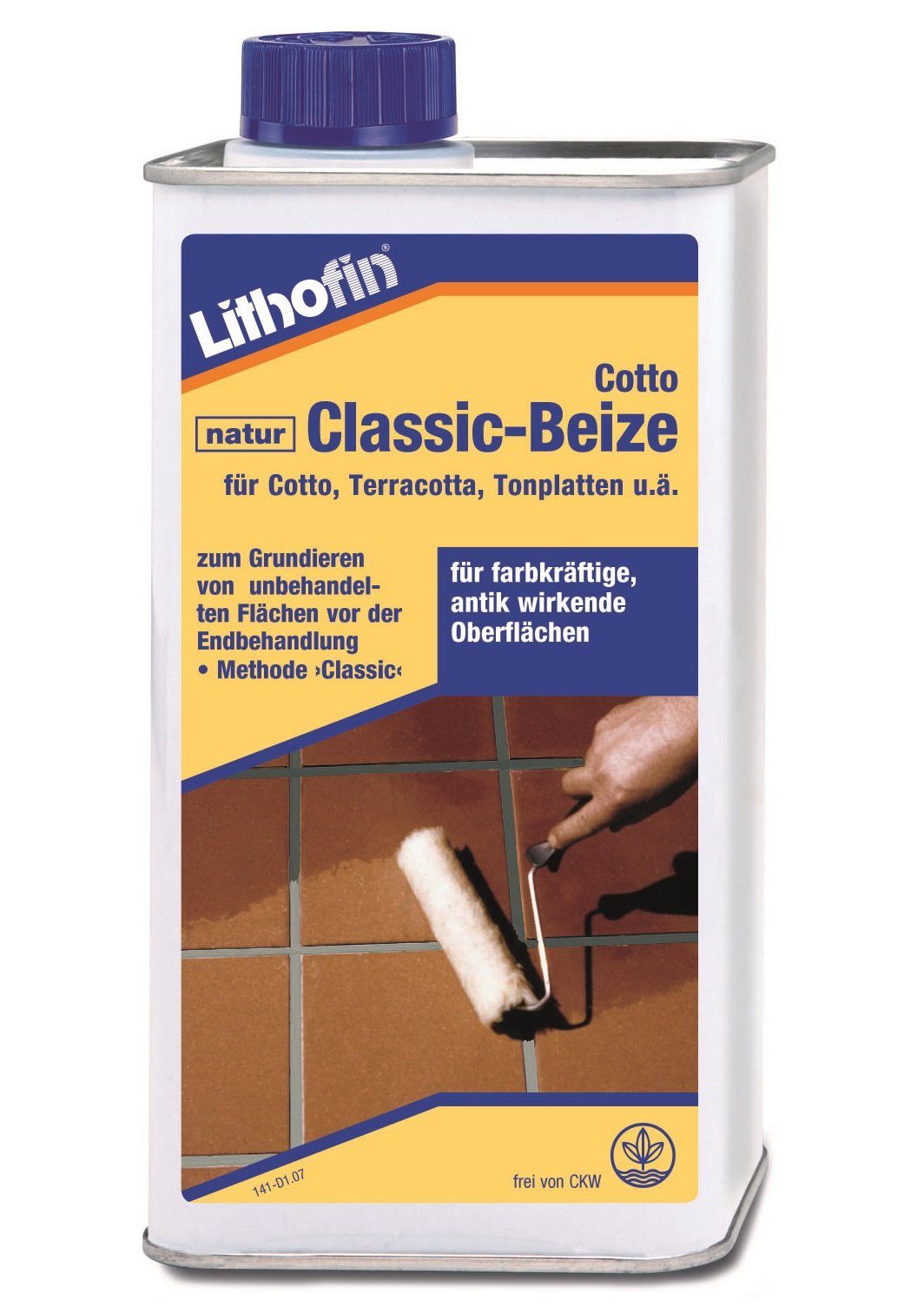 Lithofin LITHOFIN Cotto Classic-Beize natur, 1 Ltr Naturstein-Reiniger