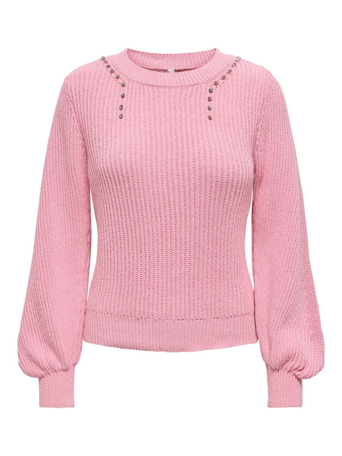 ONLY Rundhalspullover ONLTAYLOR LIFE LS O-NECK günstig online kaufen