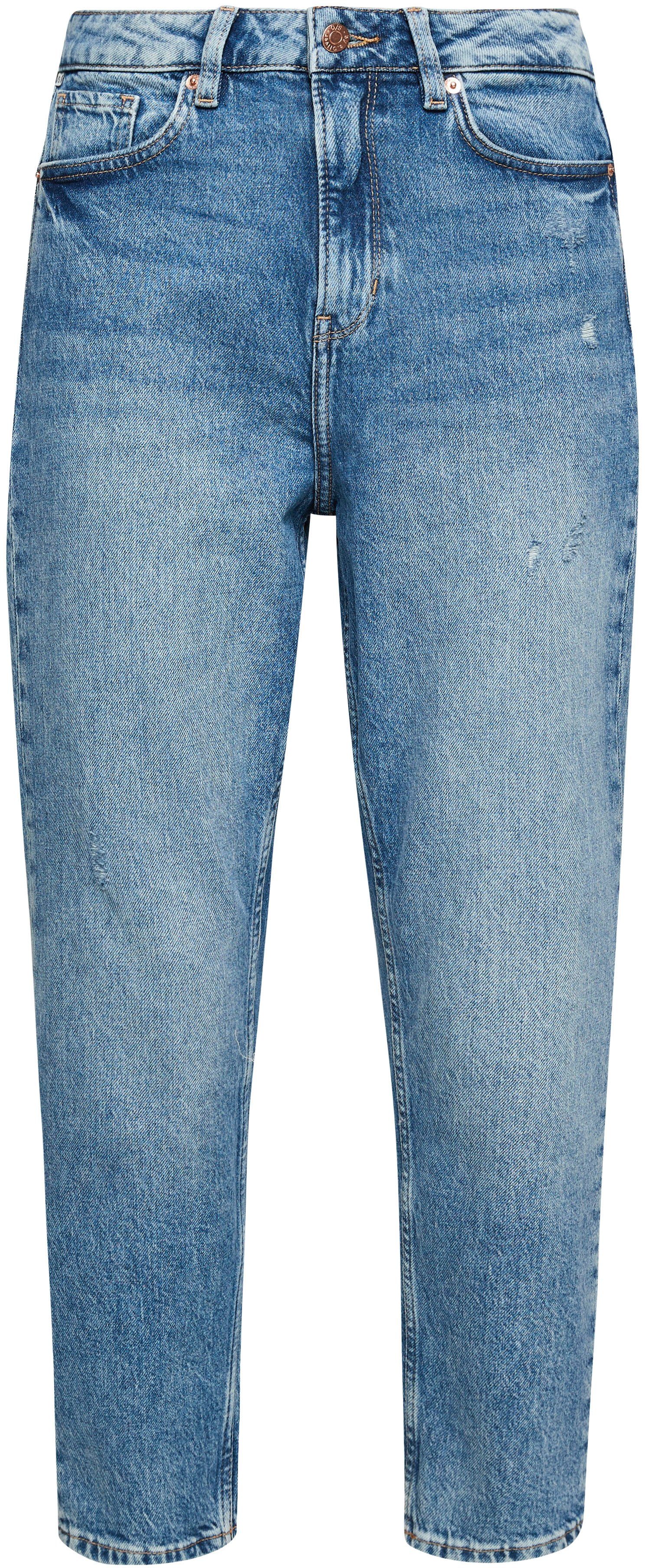 klassischen Tapered-fit-Jeans QS im 5-Pocket-Style