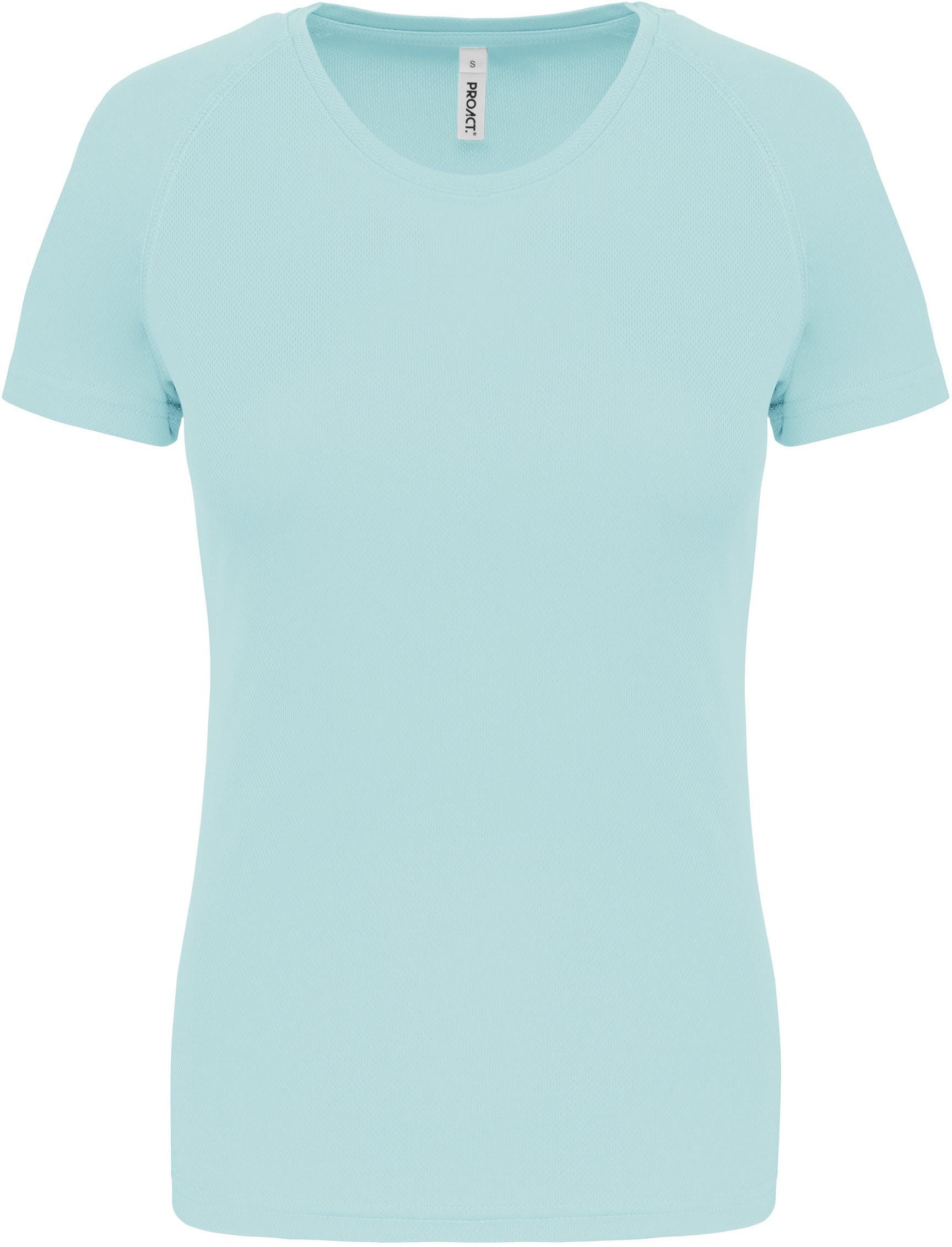 Trainingsshirt Damen Basic Sport Funktionsshirt Kurzarm