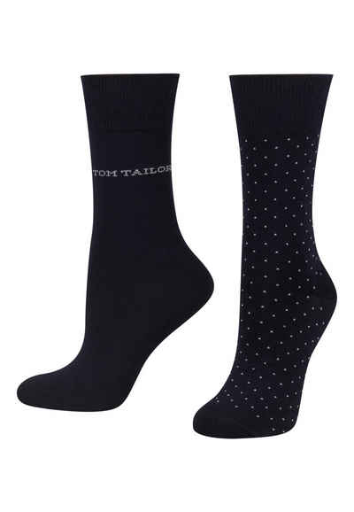 TOM TAILOR Sportsocken 9519545038 Tom Tailor women socks 2er basic dot