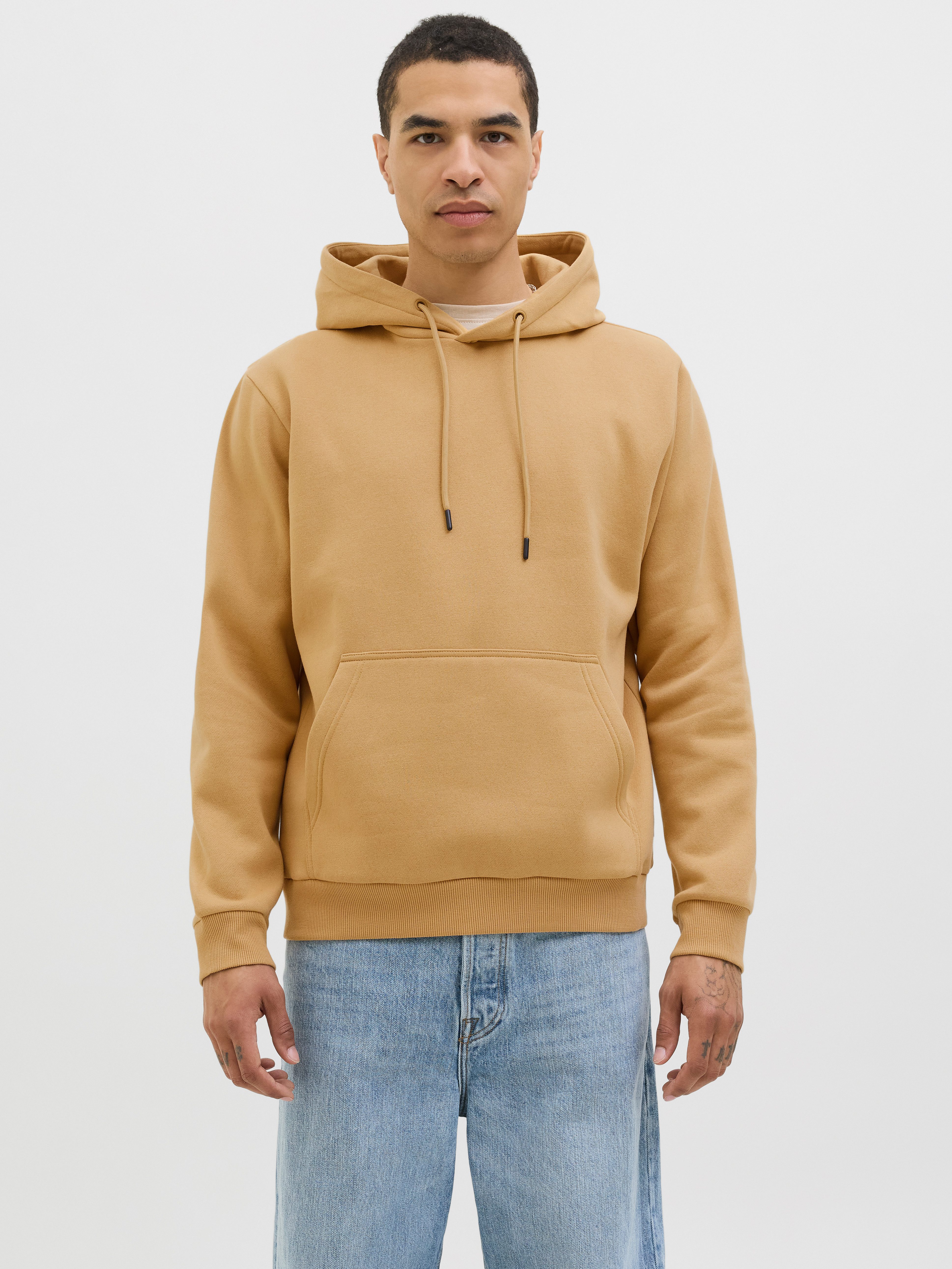 Jack & Jones Kapuzensweatshirt JJEBRADLEY SWEAT HOOD NOOS mit Känguru Tasch günstig online kaufen