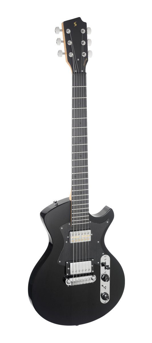 E-Gitarre SVY SPCL BK E-Gitarre, Silveray Serie, Speczialmodell, mit massivem...