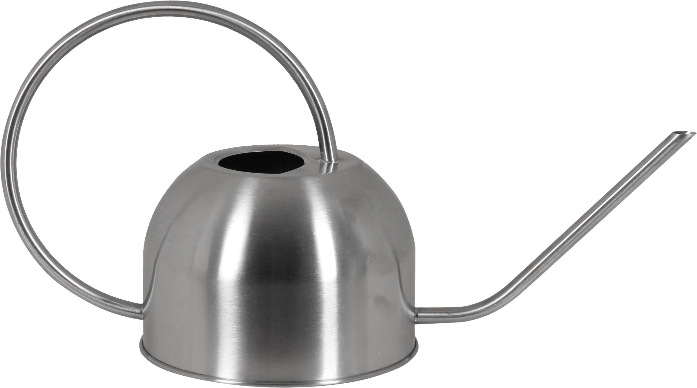 tegawo Gießkanne Edelstahl matt lackiert, edles Design, silber, gold oder kupfer