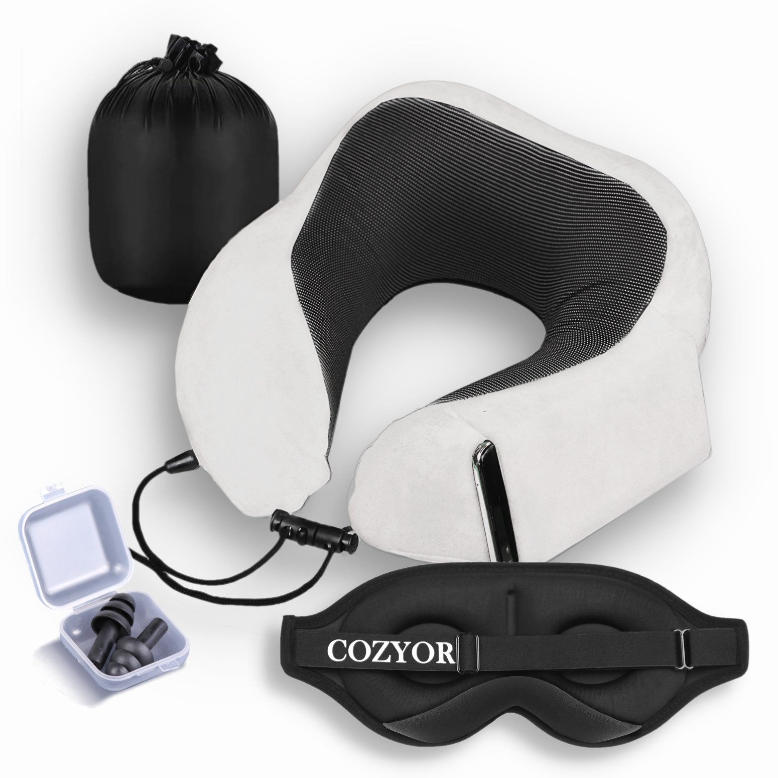 Cozyor Nackenstützkissen Memory Nackenkissen mit verstellbarem günstig online kaufen
