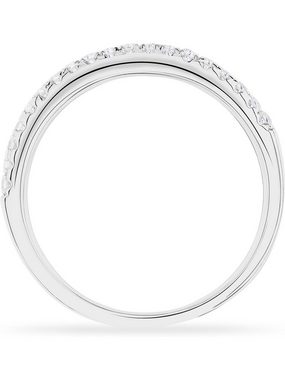 FAVS Fingerring FAVS Damen-Damenring 925er Silber 1 Zirkonia, Zirkonia, synthetisch