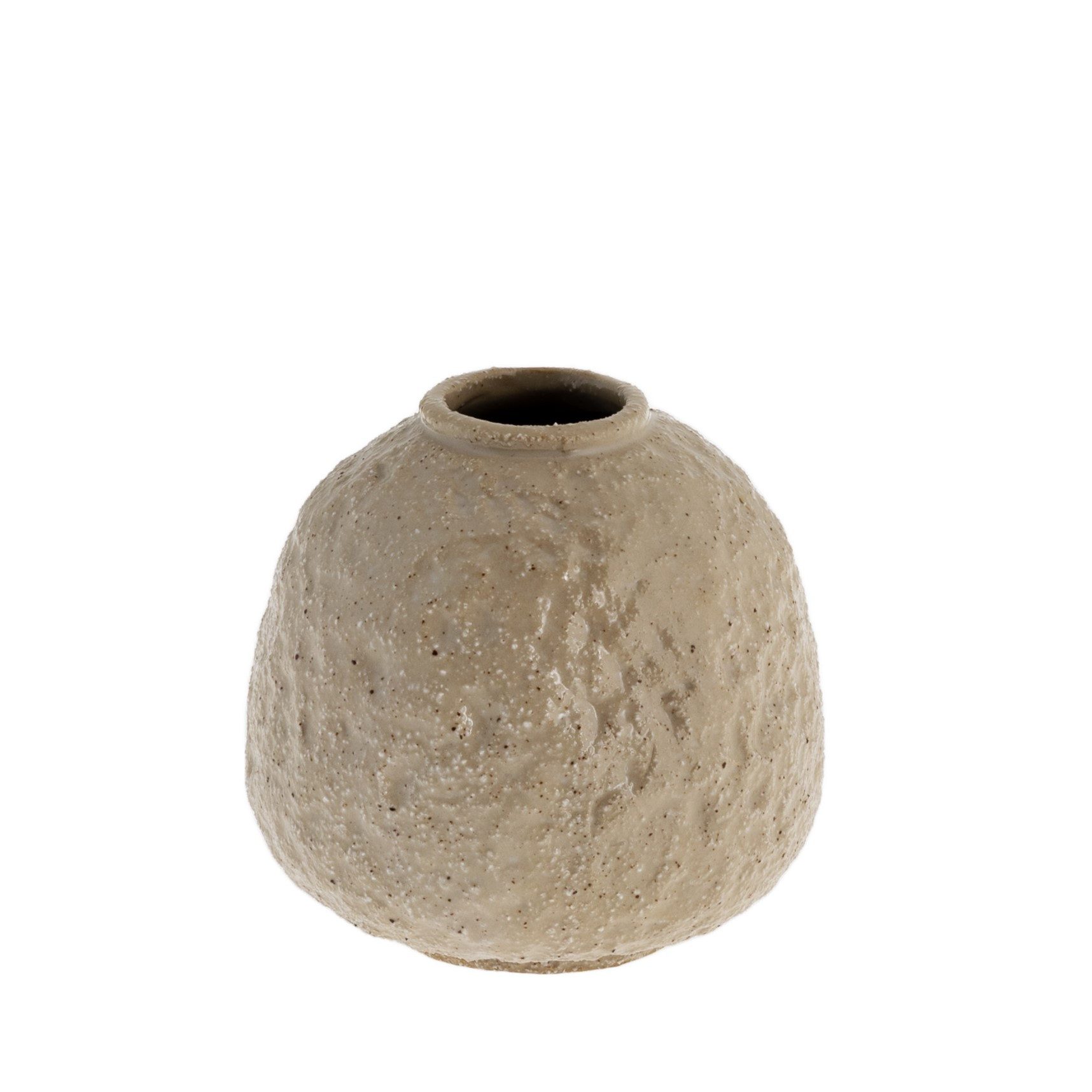 Storefactory Dekovase Vase SANDBY S creme, Ø 11x10 cm