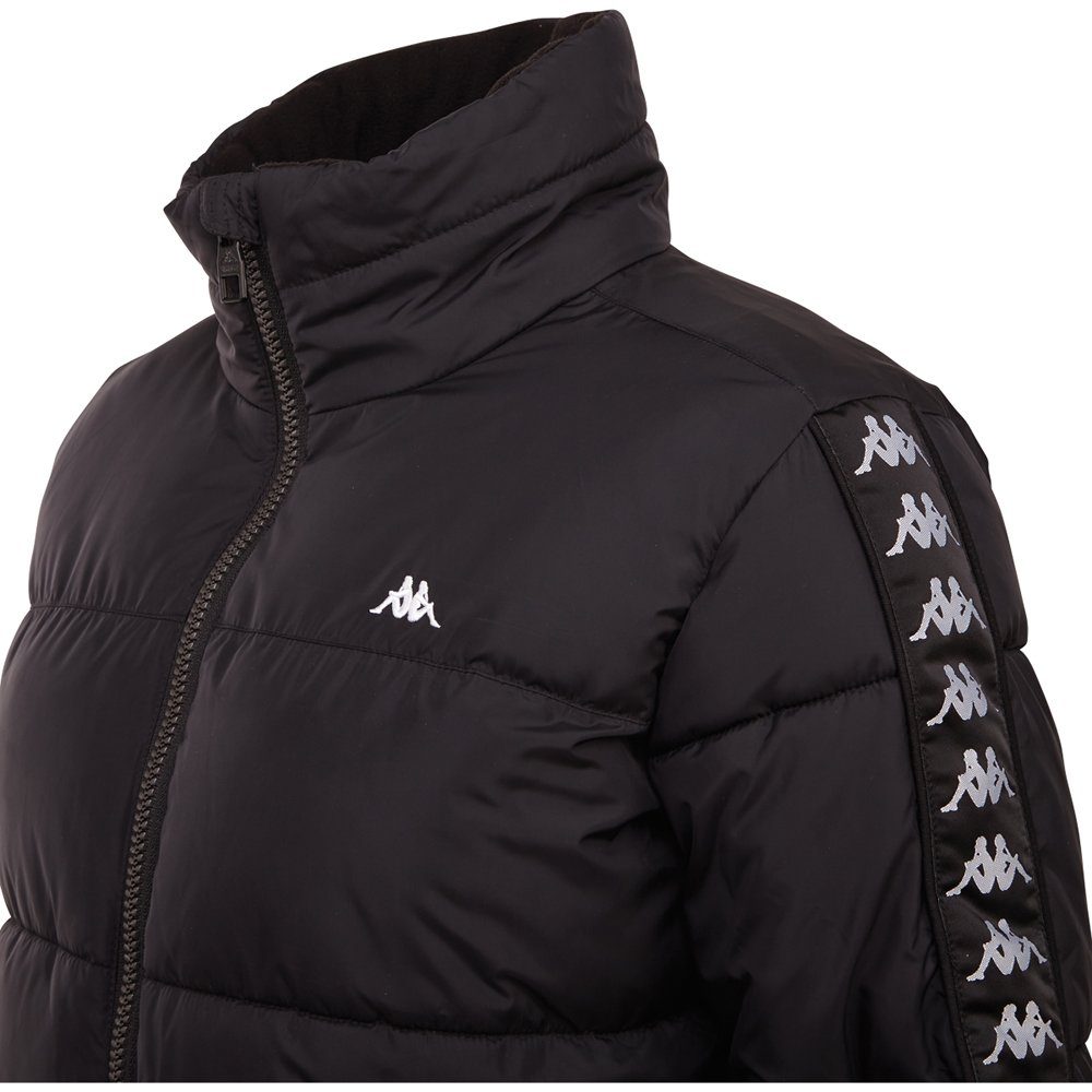 Kappa Steppjacke - mit hochwertigem Jacquard Logoband an den Ärmeln