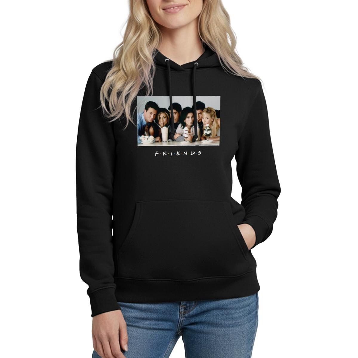 Hoodie Friends Milkshake Damen Hoodie