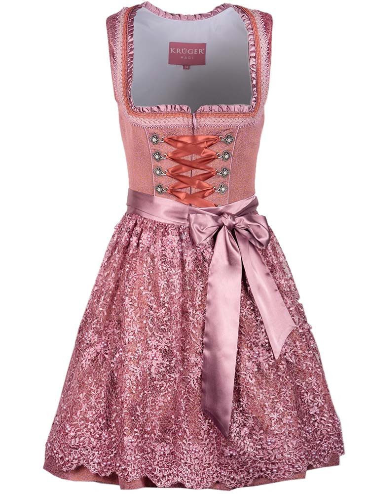 Krüger Madl Dirndl Dirndl Seline 50er Länge beere