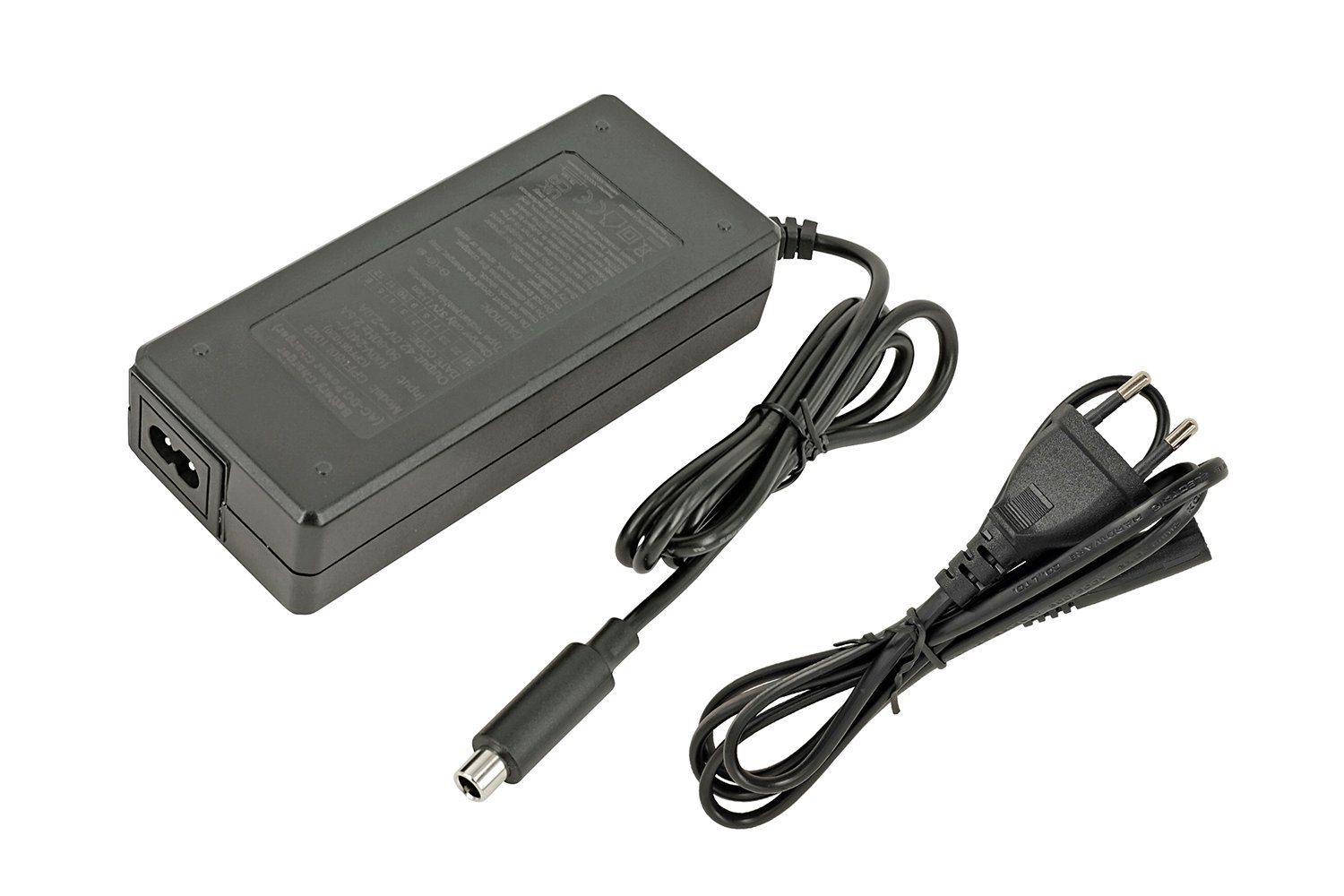PowerSmart CPF081020E.104 Batterie-Ladegerät (42V 2A Elektro Skateboard Adapter für Xiaomi Mijia M365 Elektro Scooter Fahrrad) – Bild 3 von 5