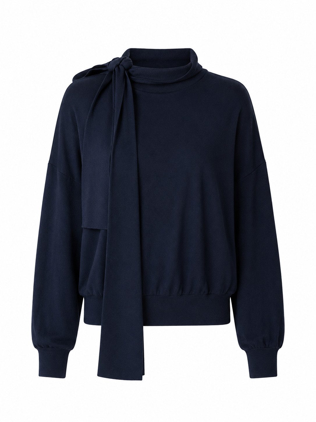Liu Jo Strickpullover MAGLIA CHIUSA M/L C/ FUSCIACCA - Strickpullover mit Schal