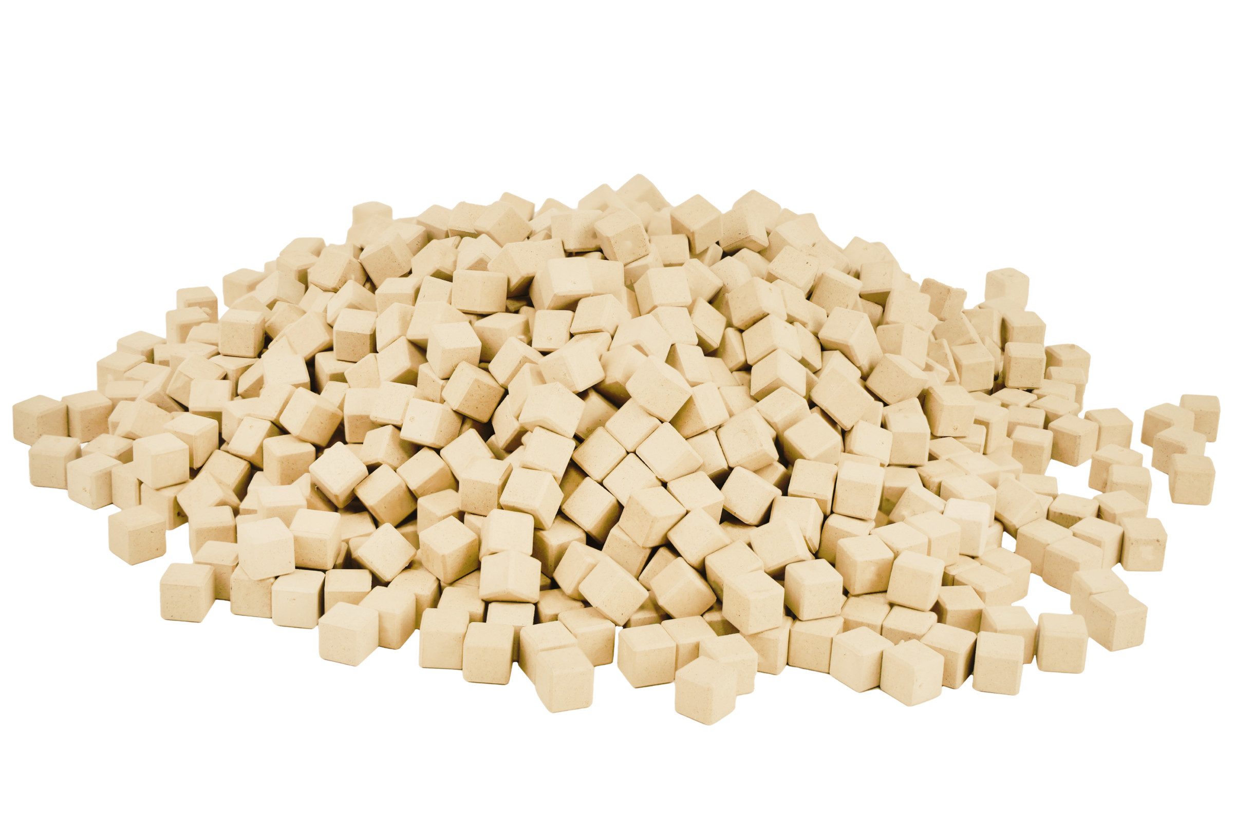 Wissner® aktiv lernen Lernspielzeug Dienes Einerwürfel naturfarben (1000 Stück),  Dezimalrechnen RE-Wood®, RE-Plastic®