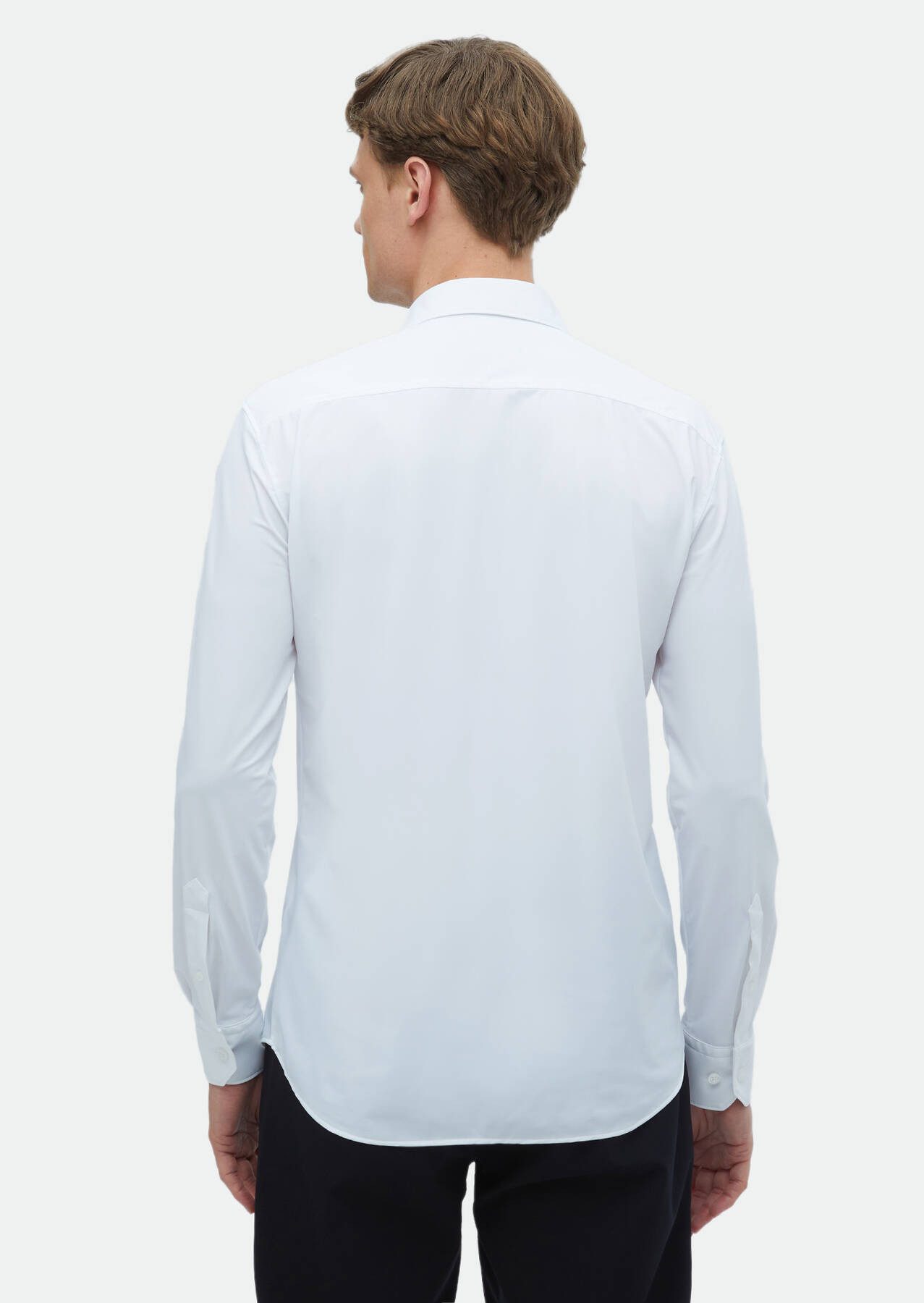 RAMSEY T-Shirt Schlichtes, gewebtes, klassisches Hemd mit normaler Passform
