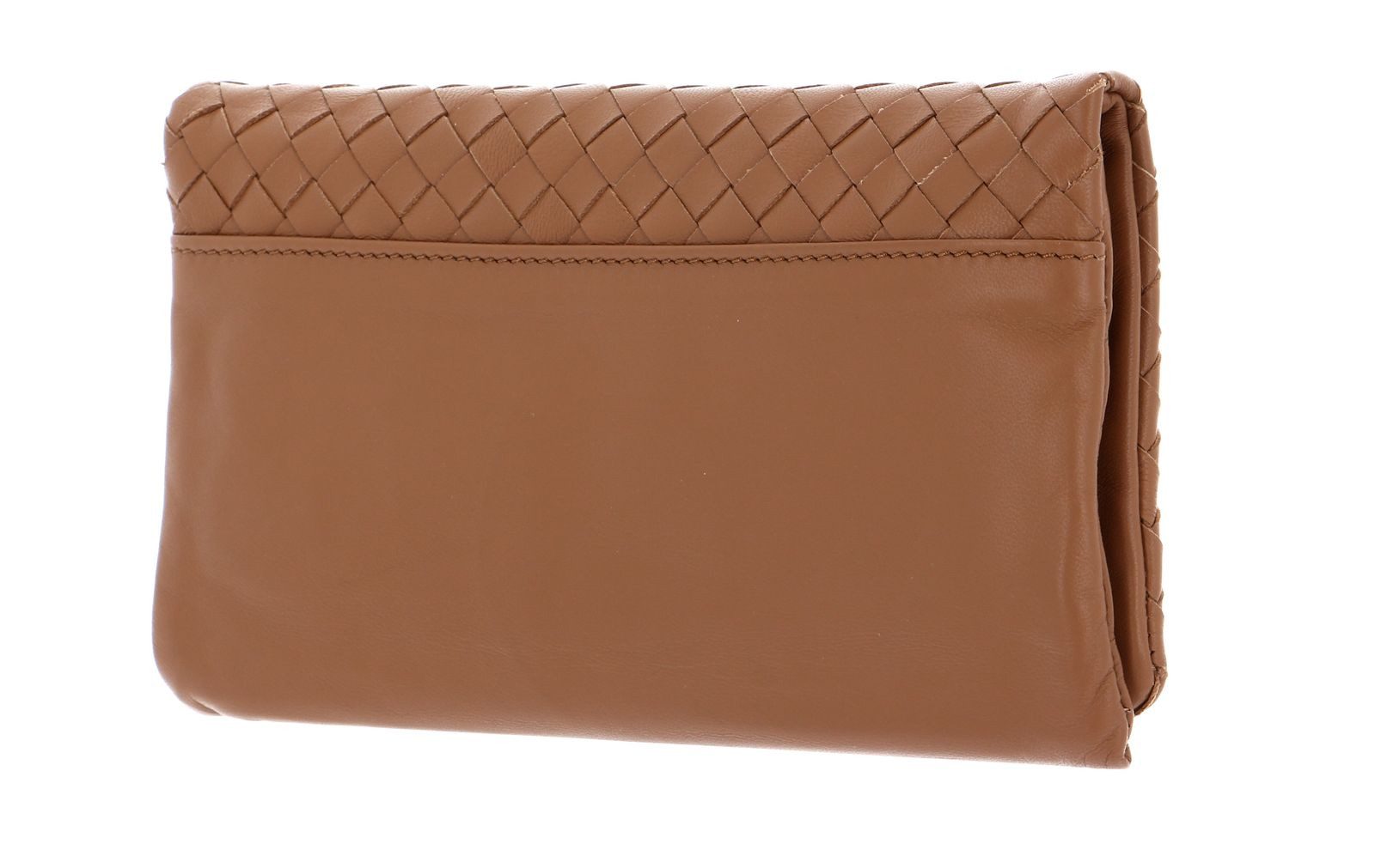 Abro Clutch Leather Piuma Weaving