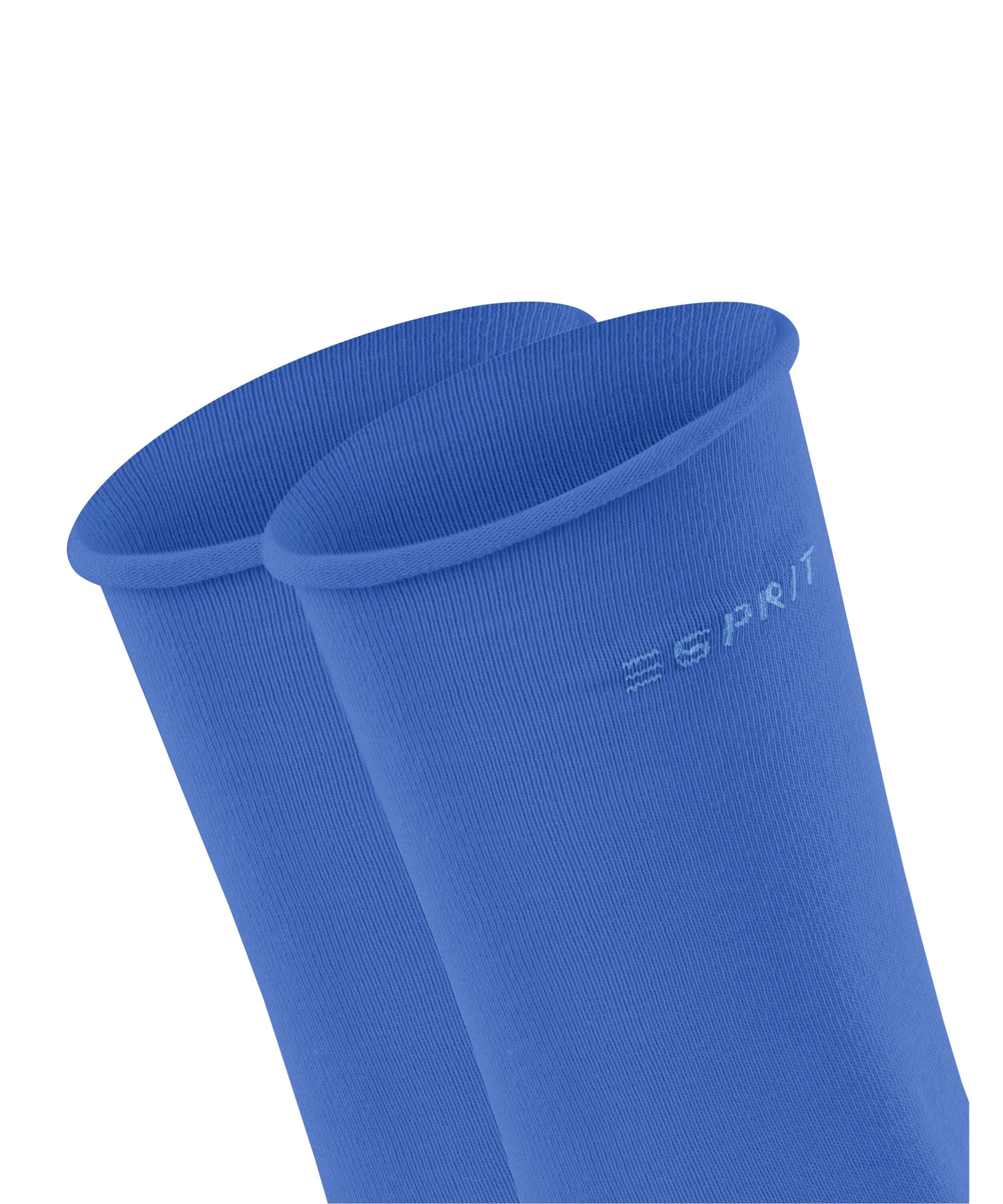 (6046) 2-Pack Basic deep Socken (2-Paar) blue Pure Esprit