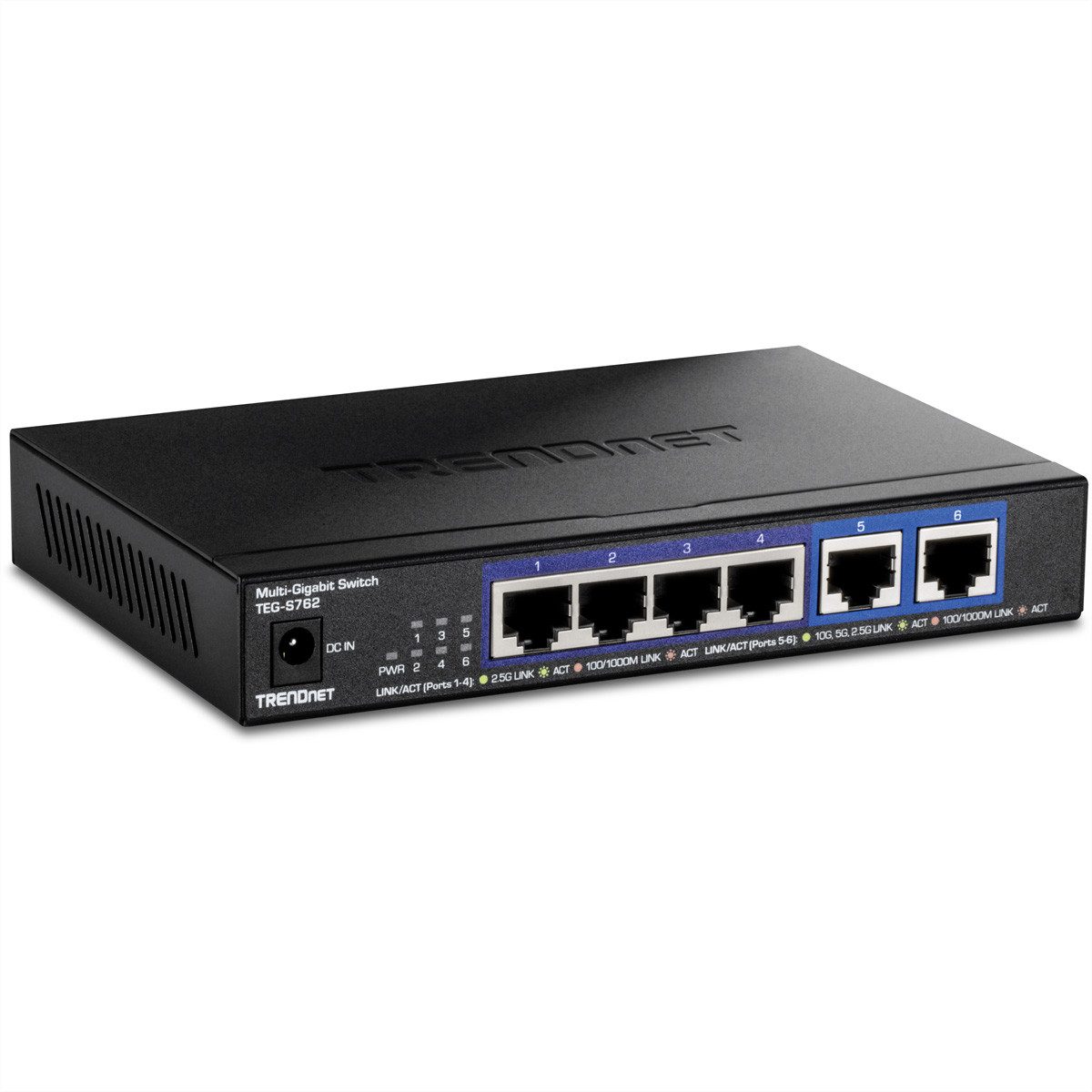 TEG-S762 6-Port 10G Switch Netzwerk-Switch